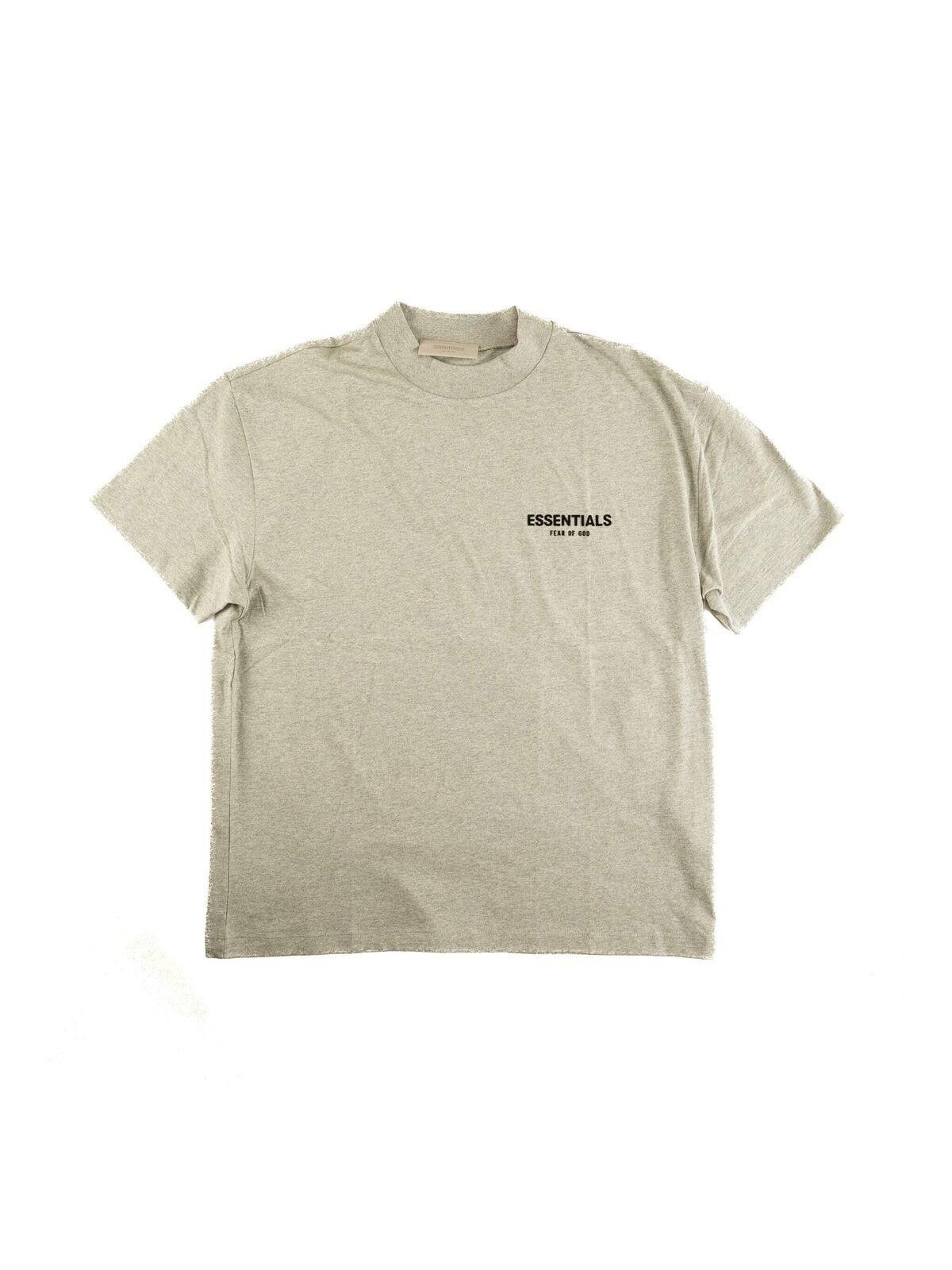 Fear of God NEW Small Fear Of God ESSENTIALS Dark Oatmeal T Shirt Mens Size US S / EU 44-46 / 1 - 1 Thumbnail