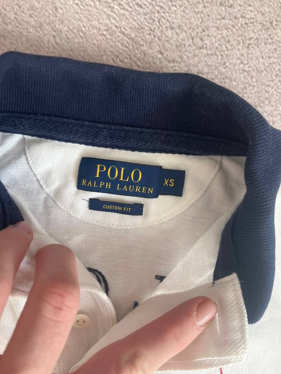 Polo Ralph Lauren × Vintage Polo Ralph Lauren distressed rugby polo Size US XS / EU 42 / 0 - 6 Thumbnail