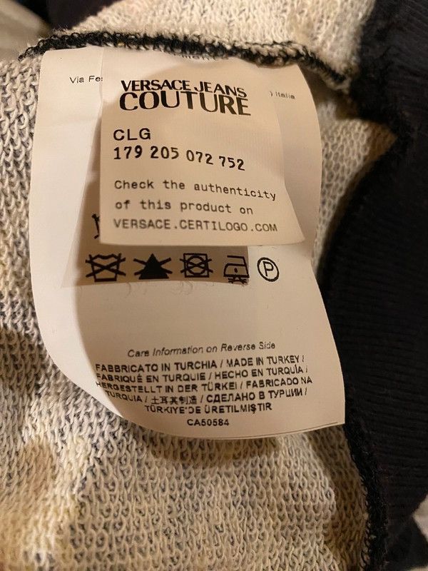 Versace Jeans Couture Versace Jeans Couture sweatshirt cotton Size L / US 10 / IT 46 - 8 Thumbnail