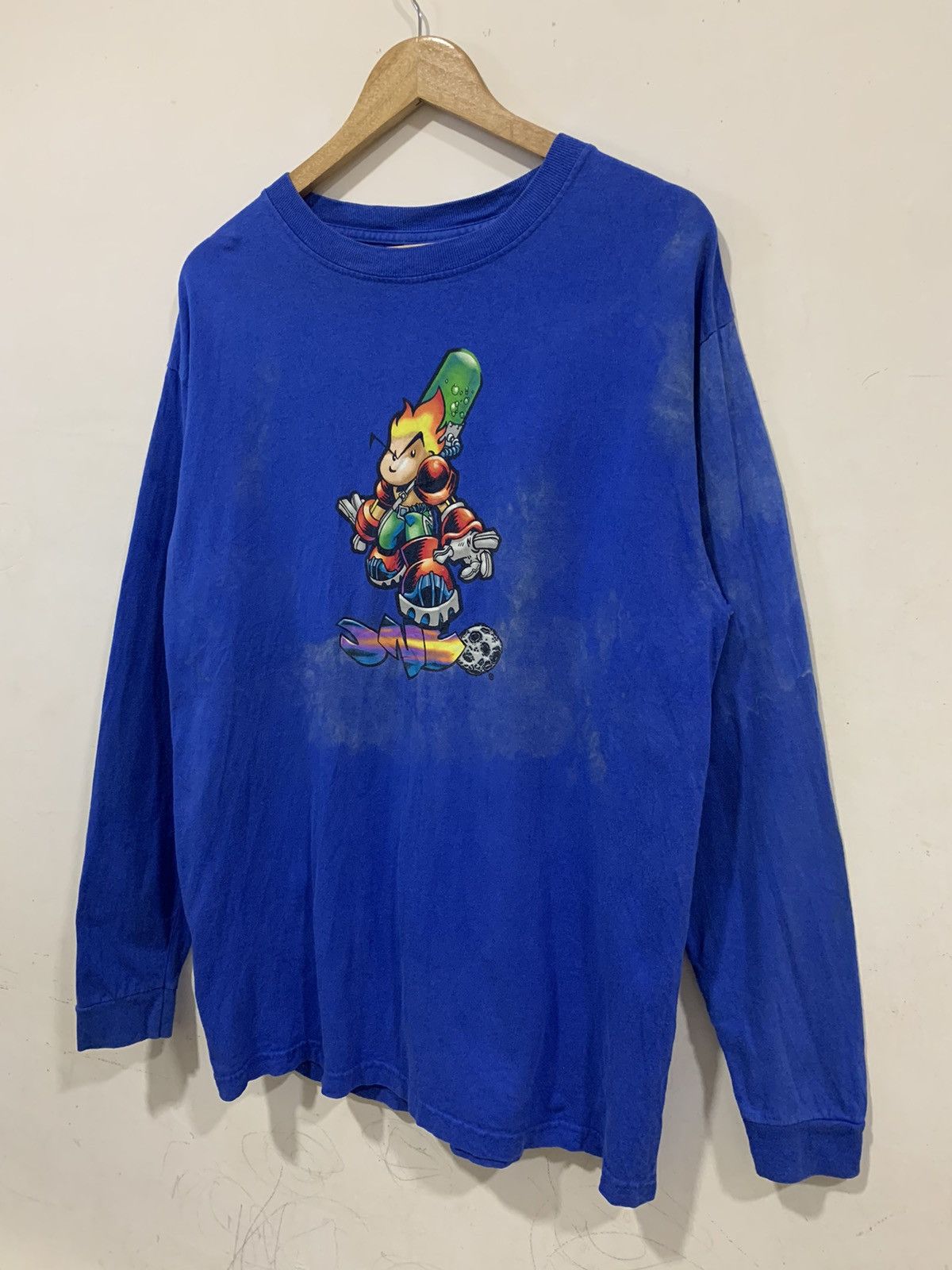 JNCO Vintage JNCO Flamehead Faded Size US XL / EU 56 / 4 - 2 Thumbnail