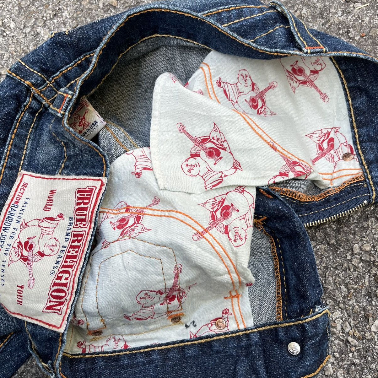 True Religion Flared True Religion Rainbow Joey Jeans Boot Cut Denim Size US 30 / EU 46 - 10 Thumbnail