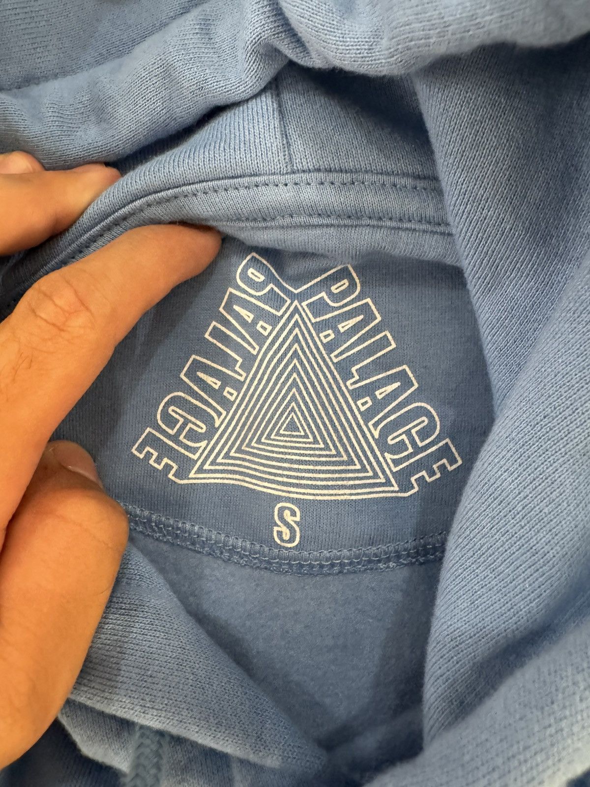 Palace Palace Tri-Ferg Hoodie Sky Blue Sz S 2025 Used Size US S / EU 44-46 / 1 - 4 Thumbnail