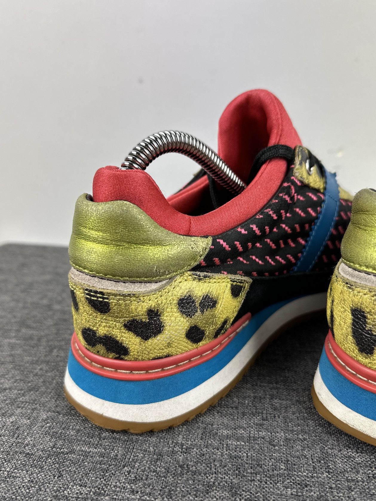 Dolce & Gabbana Dolce & Gabbana Animal & Zigzag Print Trainers Sneakers W’ Size US 7.5 / IT 37.5 - 9 Thumbnail