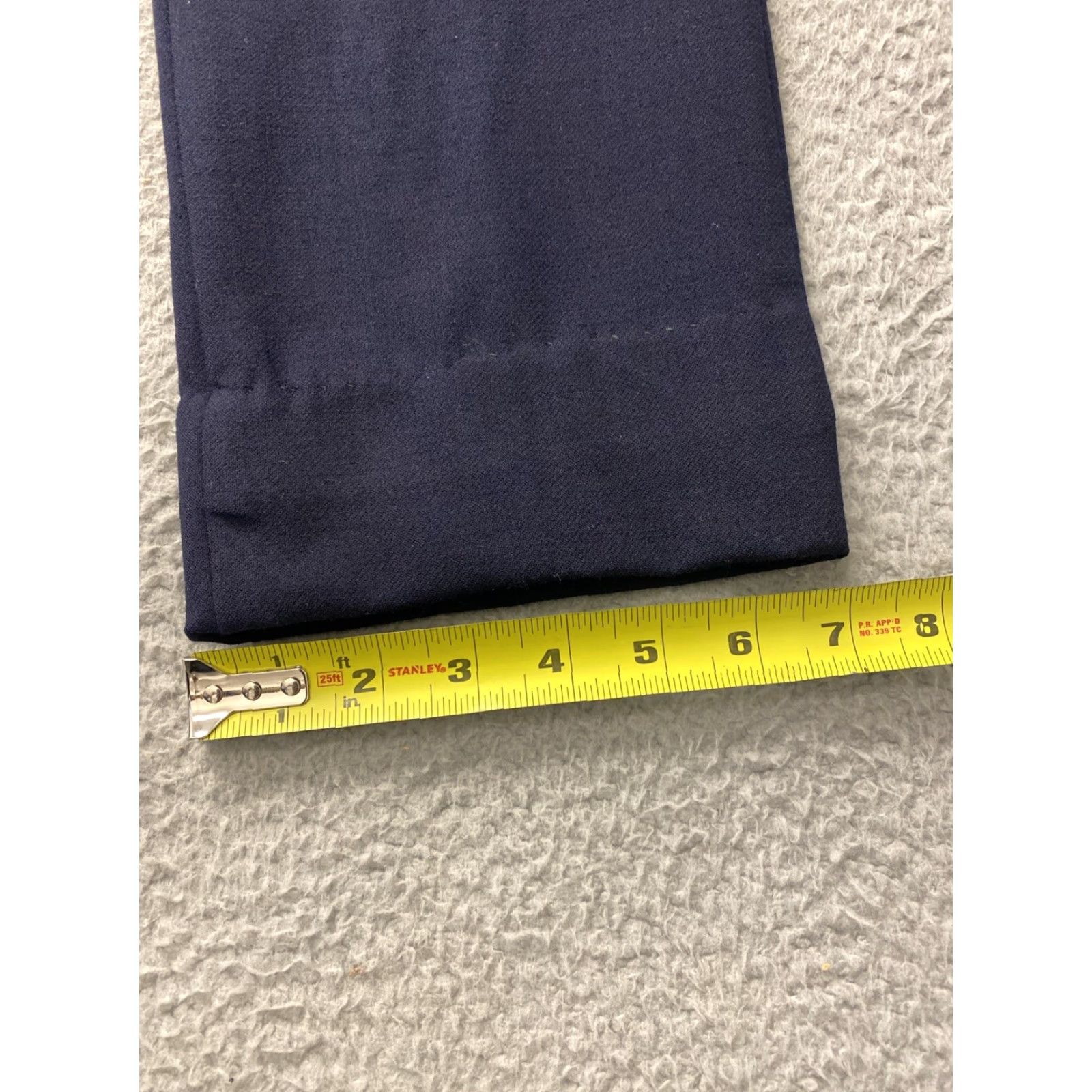 J.Crew J.CREW Dress Pants Women Slim Straight Dark Navy 0 Regular Size 0 Work Wear Casual Office Pants Size 30" / US 8 / IT 44 - 7 Thumbnail