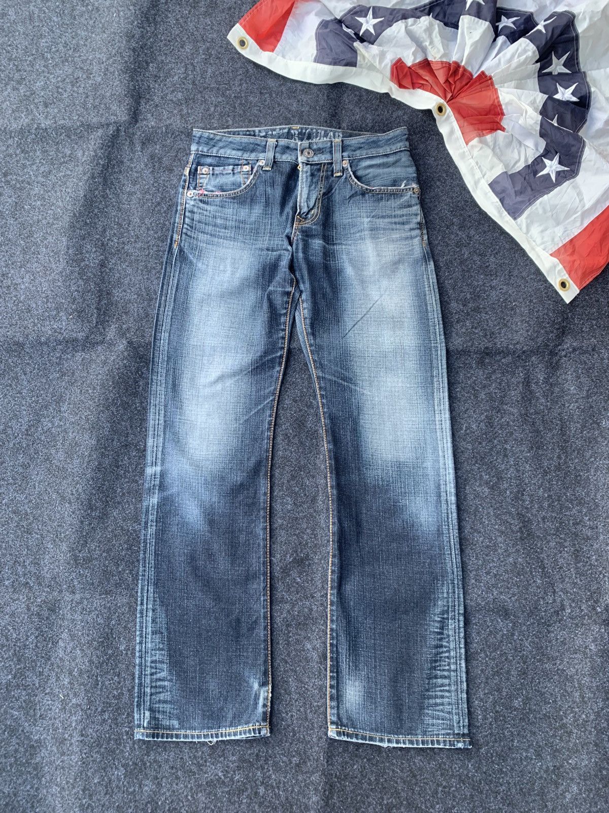 Vintage Edwin Blue Trip EDGELINE 503. (29)