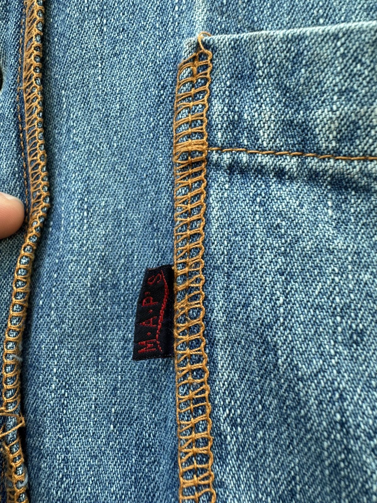 Vintage 👹Vintage M.A.P.S Reverse Long Sleeves Size US M / EU 48-50 / 2 - 10 Thumbnail