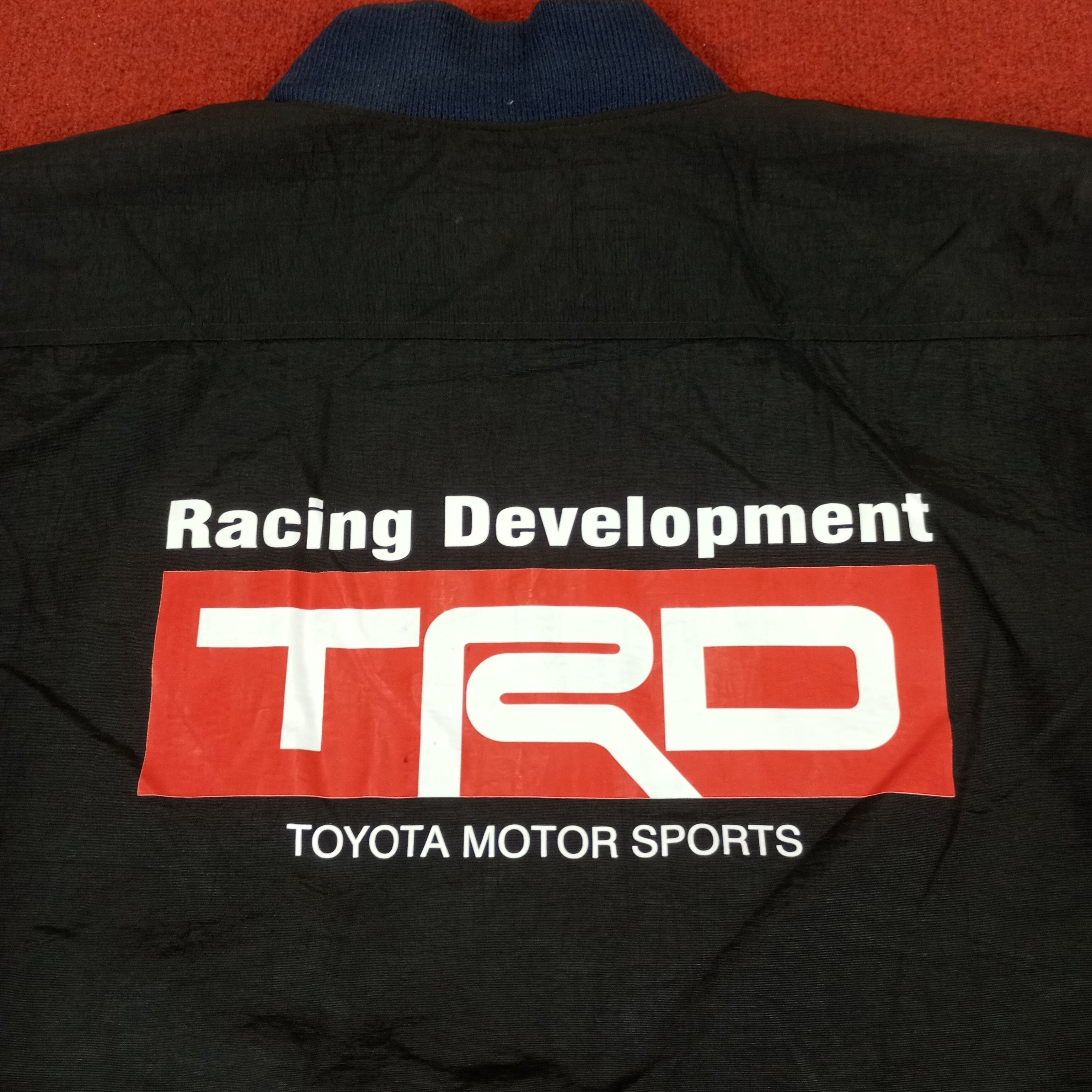 Japanese Brand TRD Toyota Motorsports Racing Workwear Custom Art Jacket Size US XL / EU 56 / 4 - 2 Thumbnail