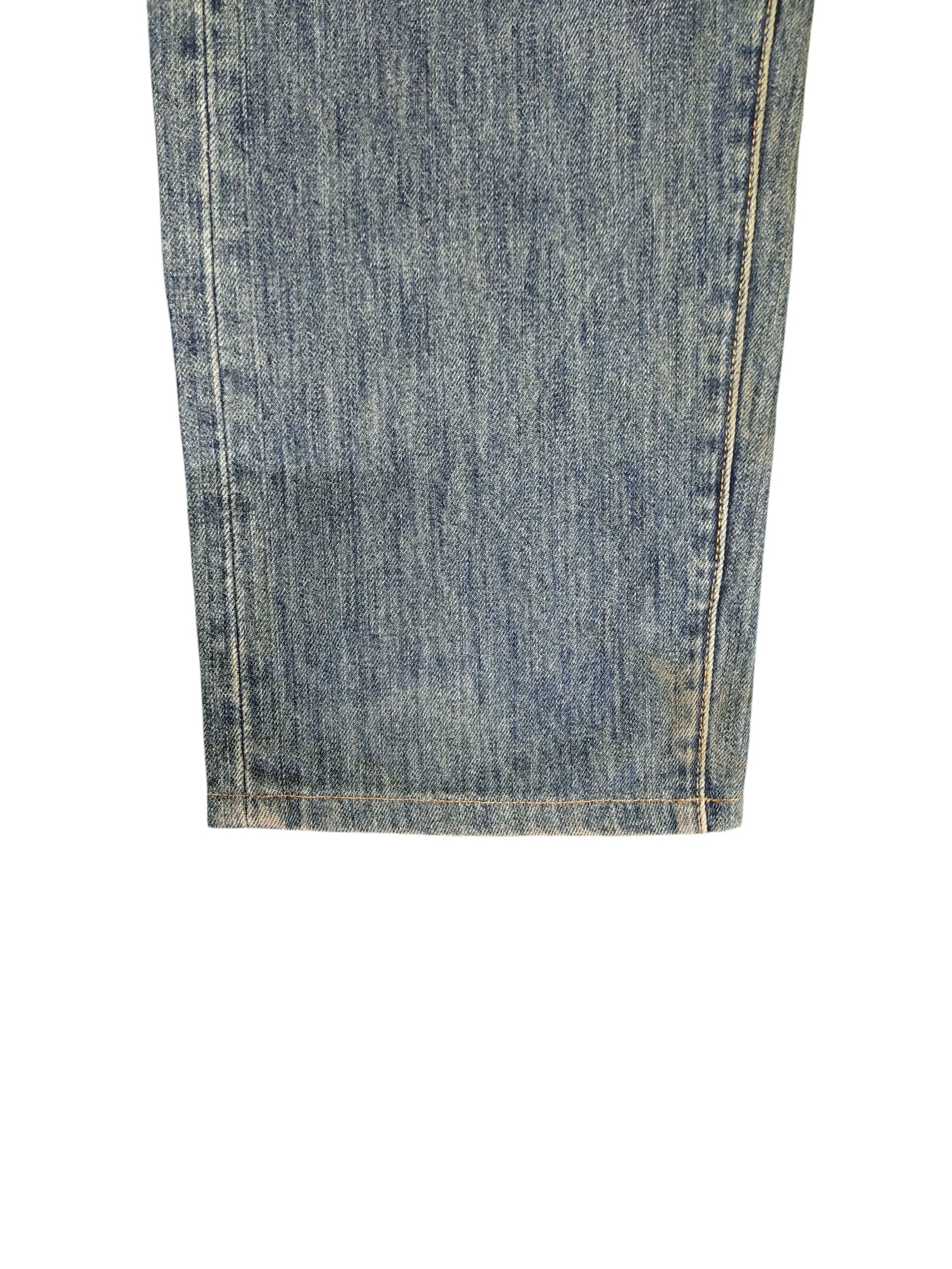 Levi's Levis 505 Clawmark Distress Faded Denim Jeans Grunge Size US 36 / EU 52 - 6 Thumbnail