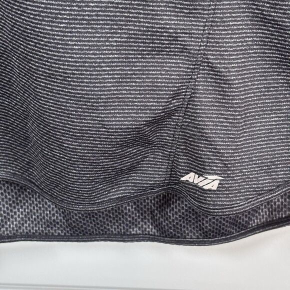 Avia AVIA Activewear T-Shirt Fitted Striped Gray Gym Workout M Size M / US 6-8 / IT 42-44 - 7 Thumbnail