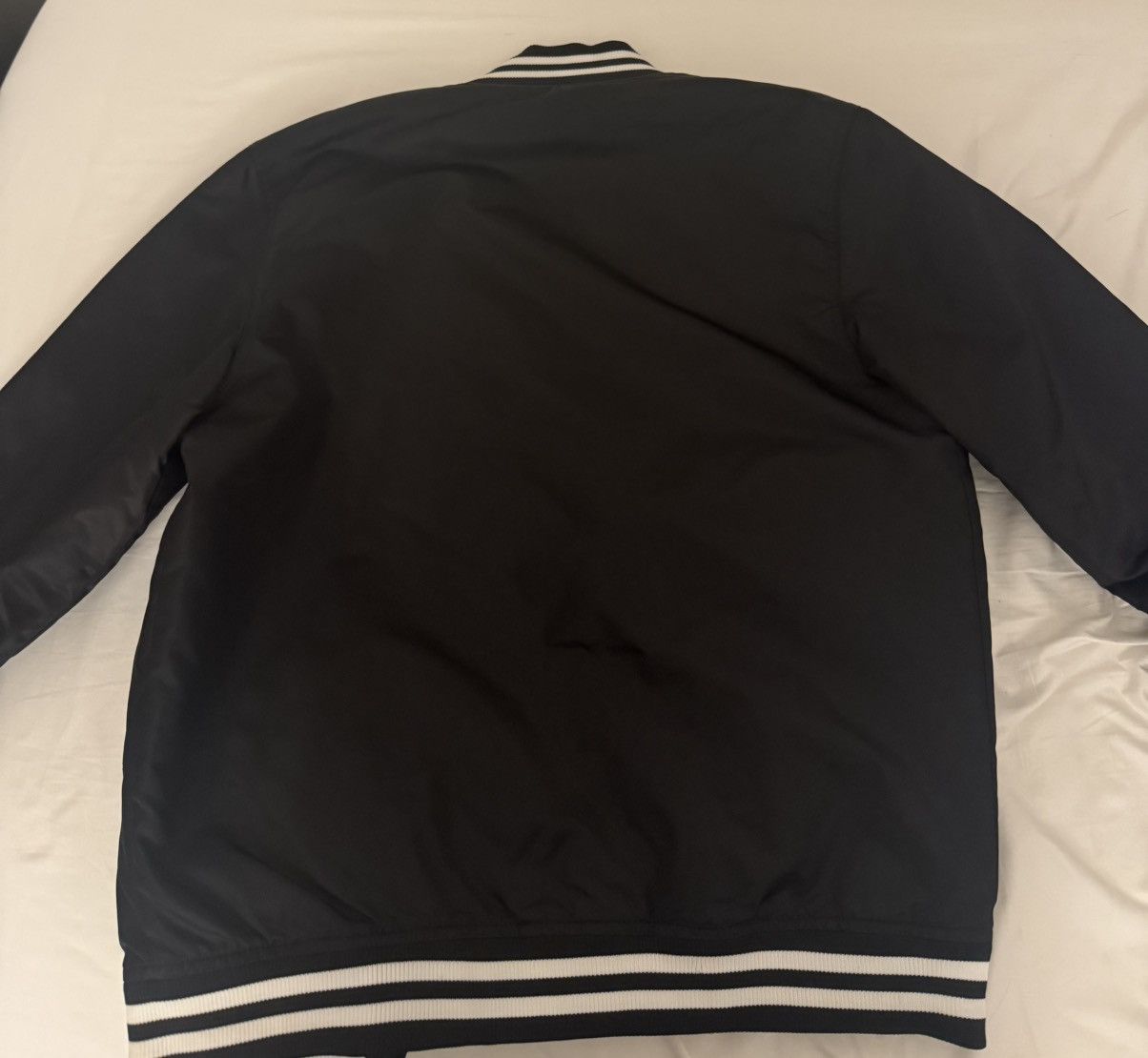 NFL Raiders Vintage Bomber Jacket Size US L / EU 52-54 / 3 - 2 Thumbnail