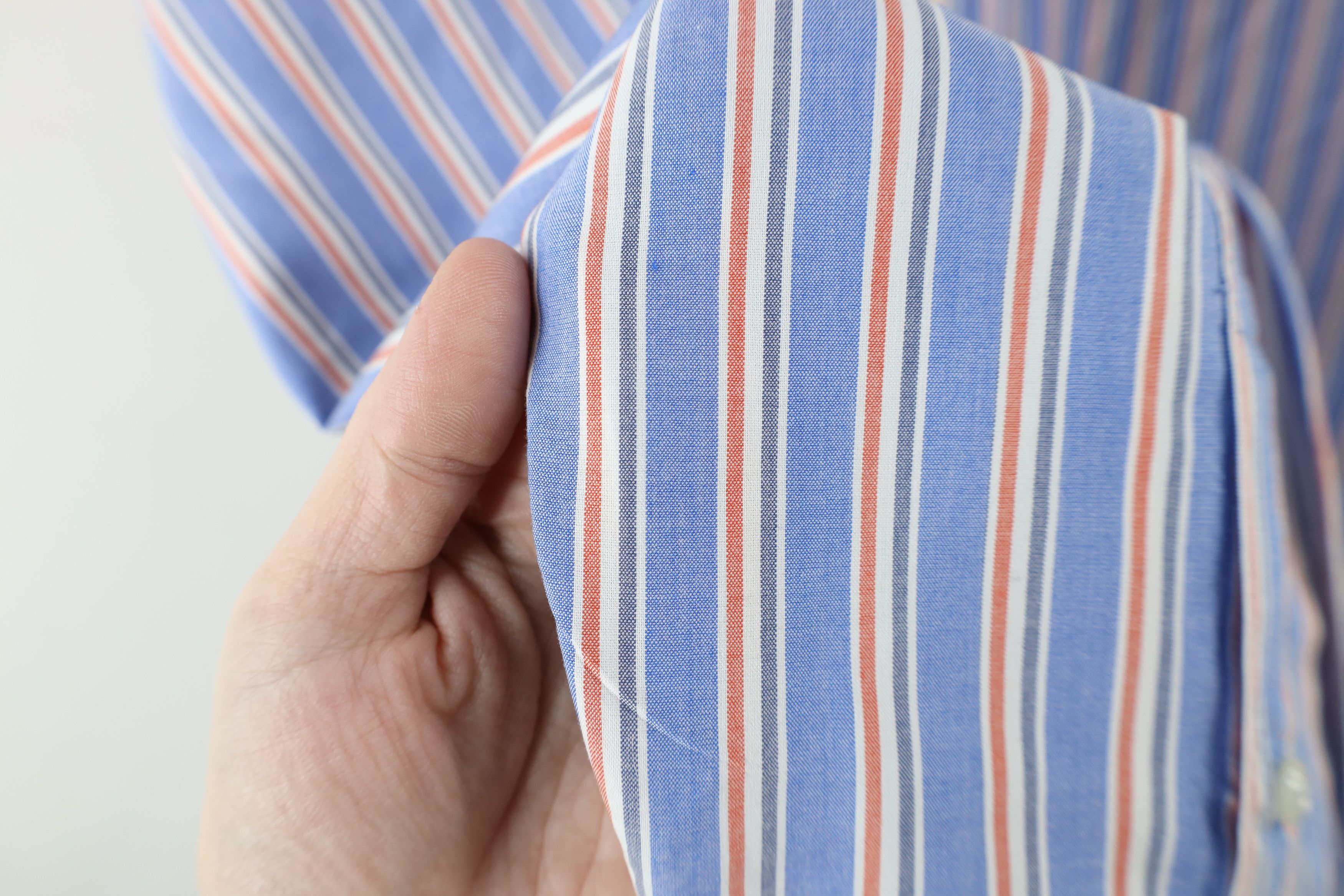 L.L. Bean × Vintage Vintage LL Bean Resistant Striped Collared Button Down Shirt Size US XL / EU 56 / 4 - 6 Thumbnail