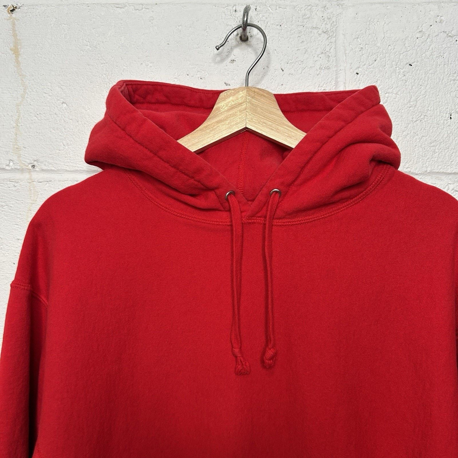 Supreme Supreme Studded Back Hooded Sweatshirt Hoodie “Red” SS18 Size US L / EU 52-54 / 3 - 9 Thumbnail