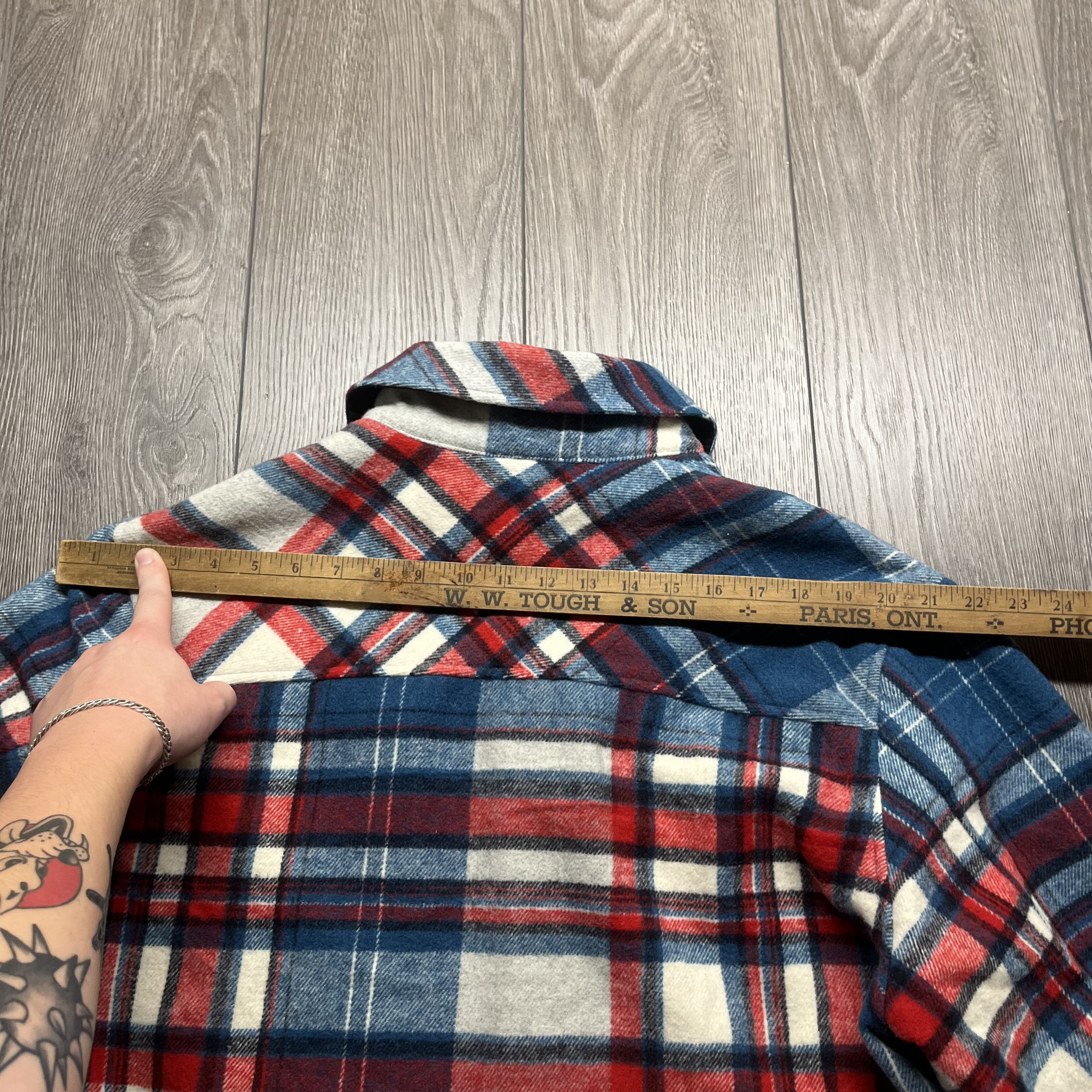 WE11DONE We11done Wool Plaid Print Quarter Zip Jacket Medium Size US M / EU 48-50 / 2 - 14 Thumbnail