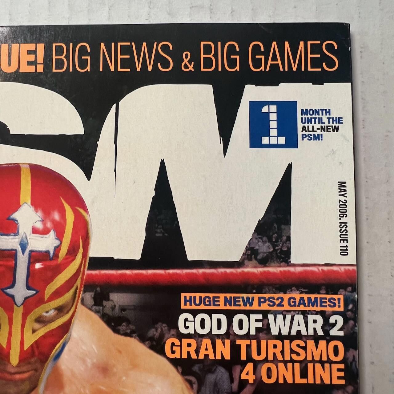 Playstation PSM Magazine #110 MAY 2006 WWE Smackdown RAW PS3 First Look Size ONE SIZE - 4 Thumbnail