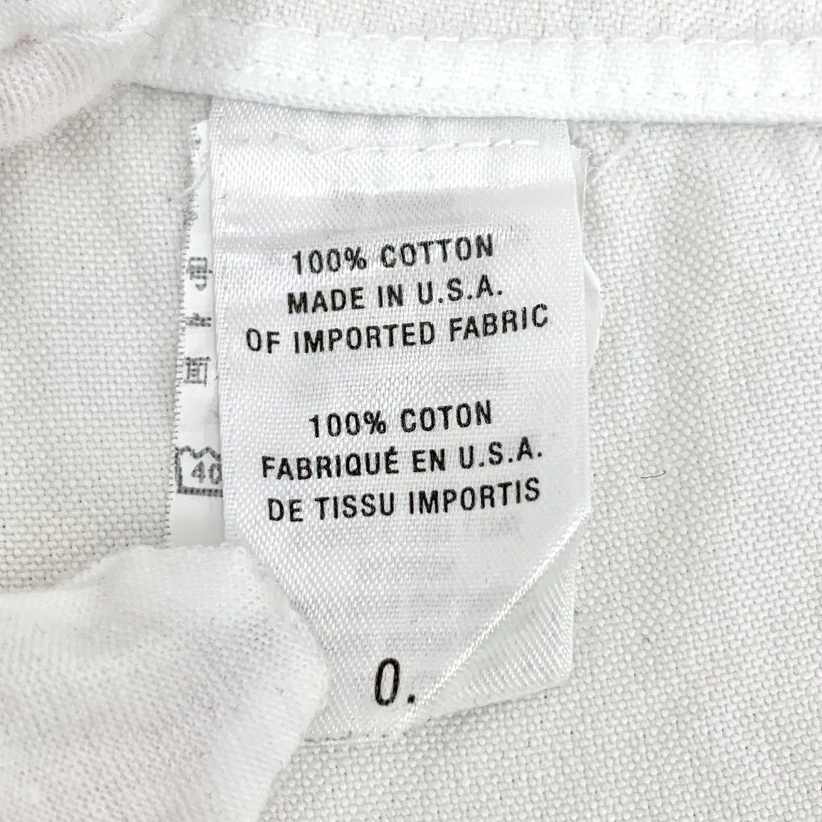 Thom Browne Thom Browne White Cotton Collared Long Sleeve Shirt K26WX Size US XS / EU 42 / 0 - 6 Thumbnail