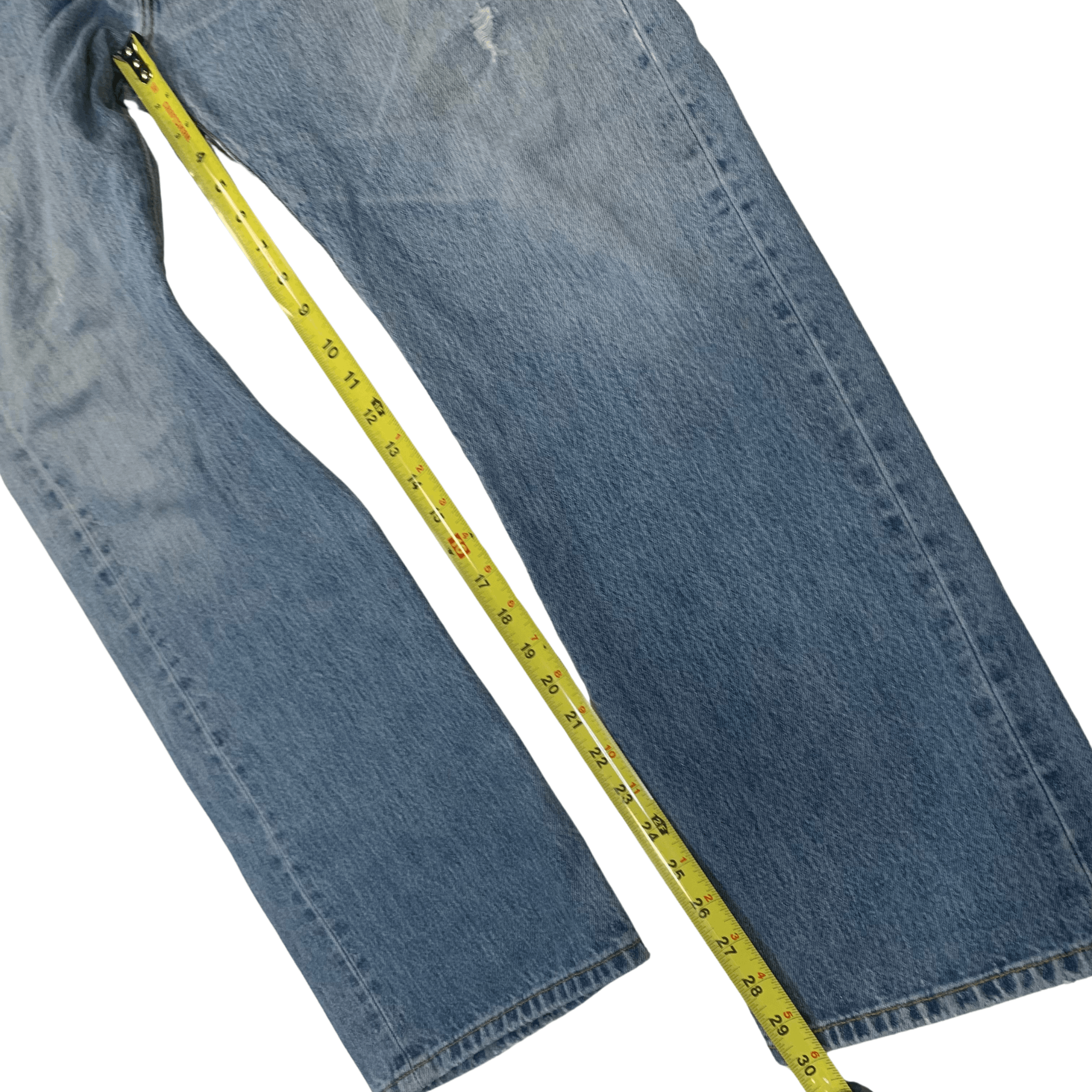 Levi's Levi's 501s Distressed Straight Leg Jeans | 38x30 Size US 38 / EU 54 - 6 Thumbnail