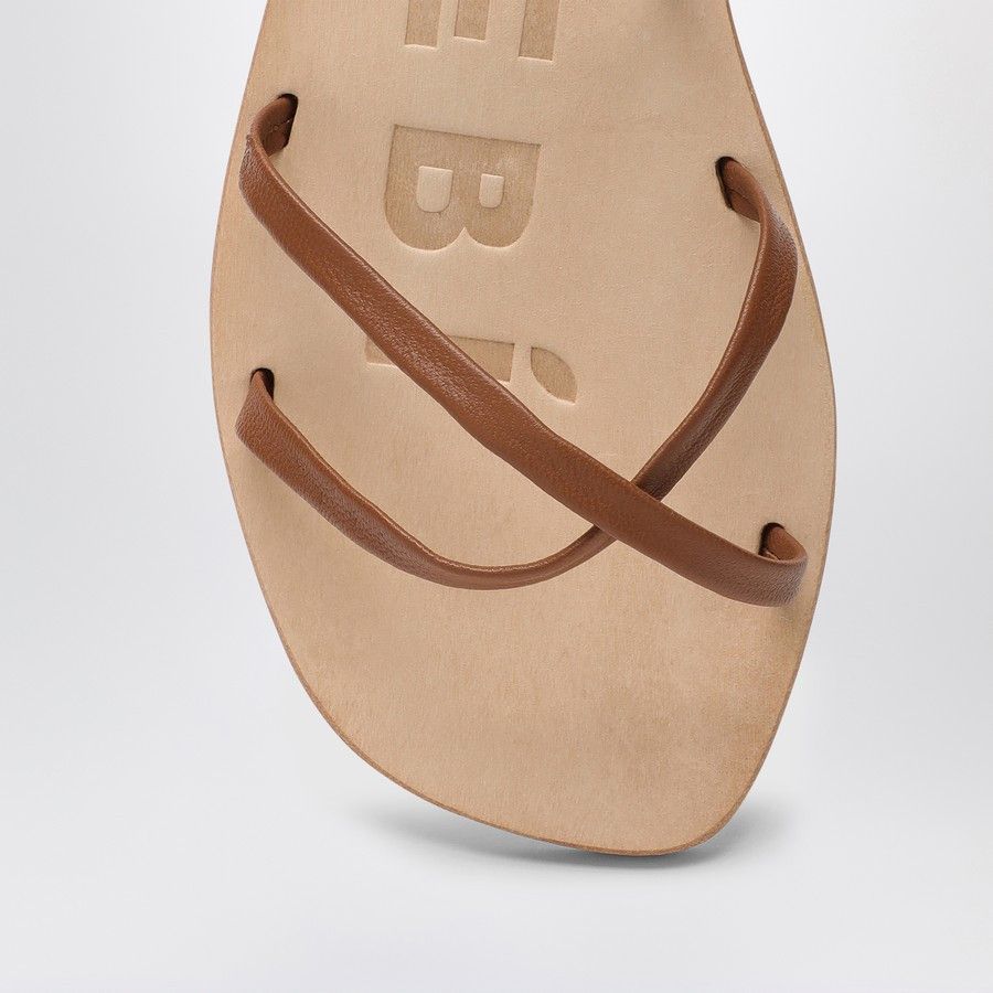 Manebi o1d2blof0824 Leather Canyon Sandal in Brown Size US 7 / IT 37 - 3 Thumbnail