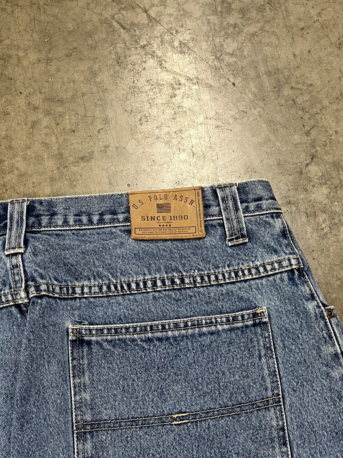 Vintage Jorts y2k baggy fit carpenter cargo polo assn streetwea Size US 38 / EU 54 - 4 Thumbnail