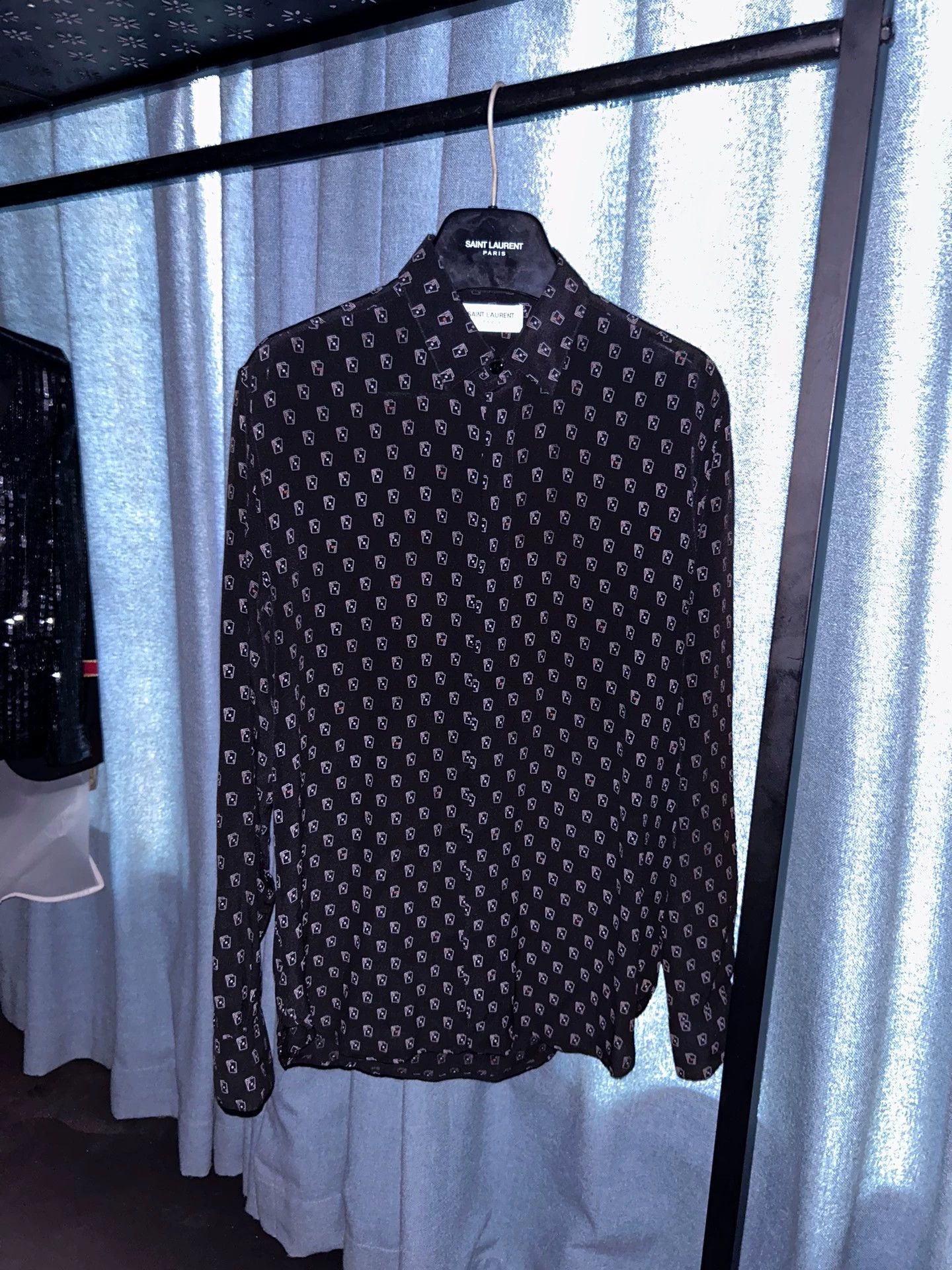 Saint Laurent Paris Saint Laurent Paris Manyin mulberry silk shirt Size US XS / EU 42 / 0 - 1 Thumbnail
