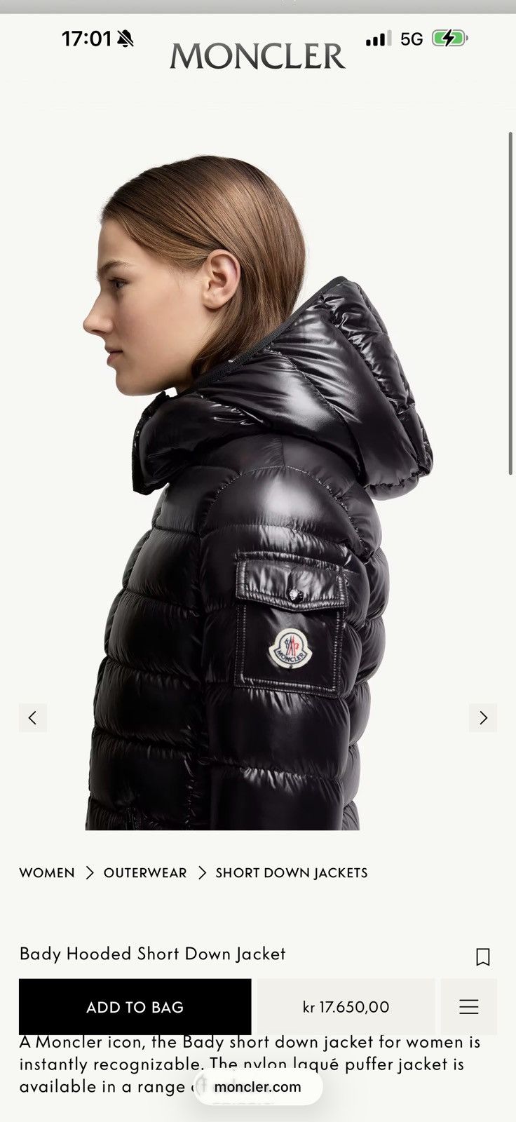 Moncler Moncler Bady Jacket Size M / US 6-8 / IT 42-44 - 24 Thumbnail