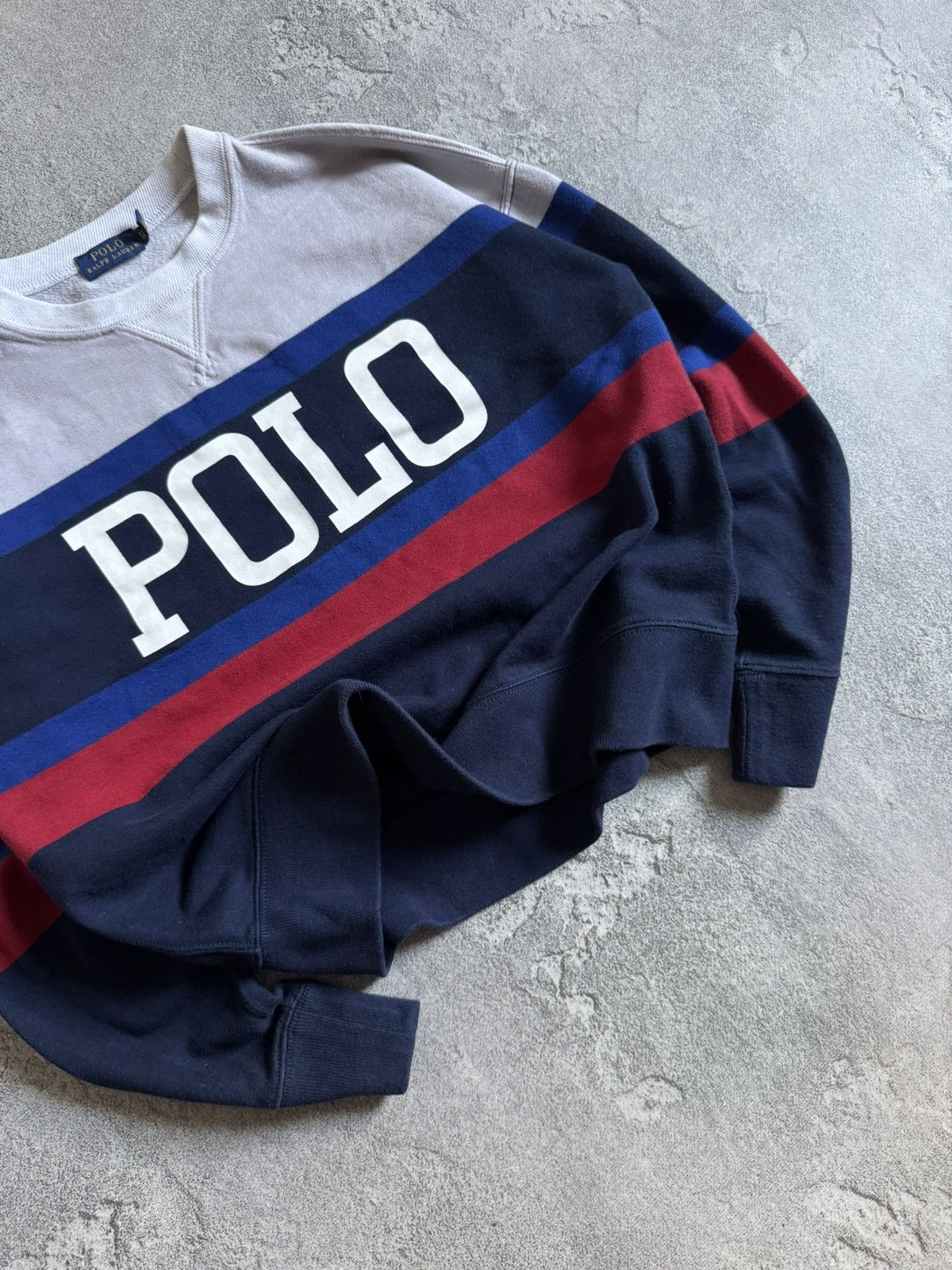 Polo Ralph Lauren Polo Ralph Lauren XS big logo sweatshirt pullover jumper Size XS / US 0-2 / IT 36-38 - 3 Thumbnail