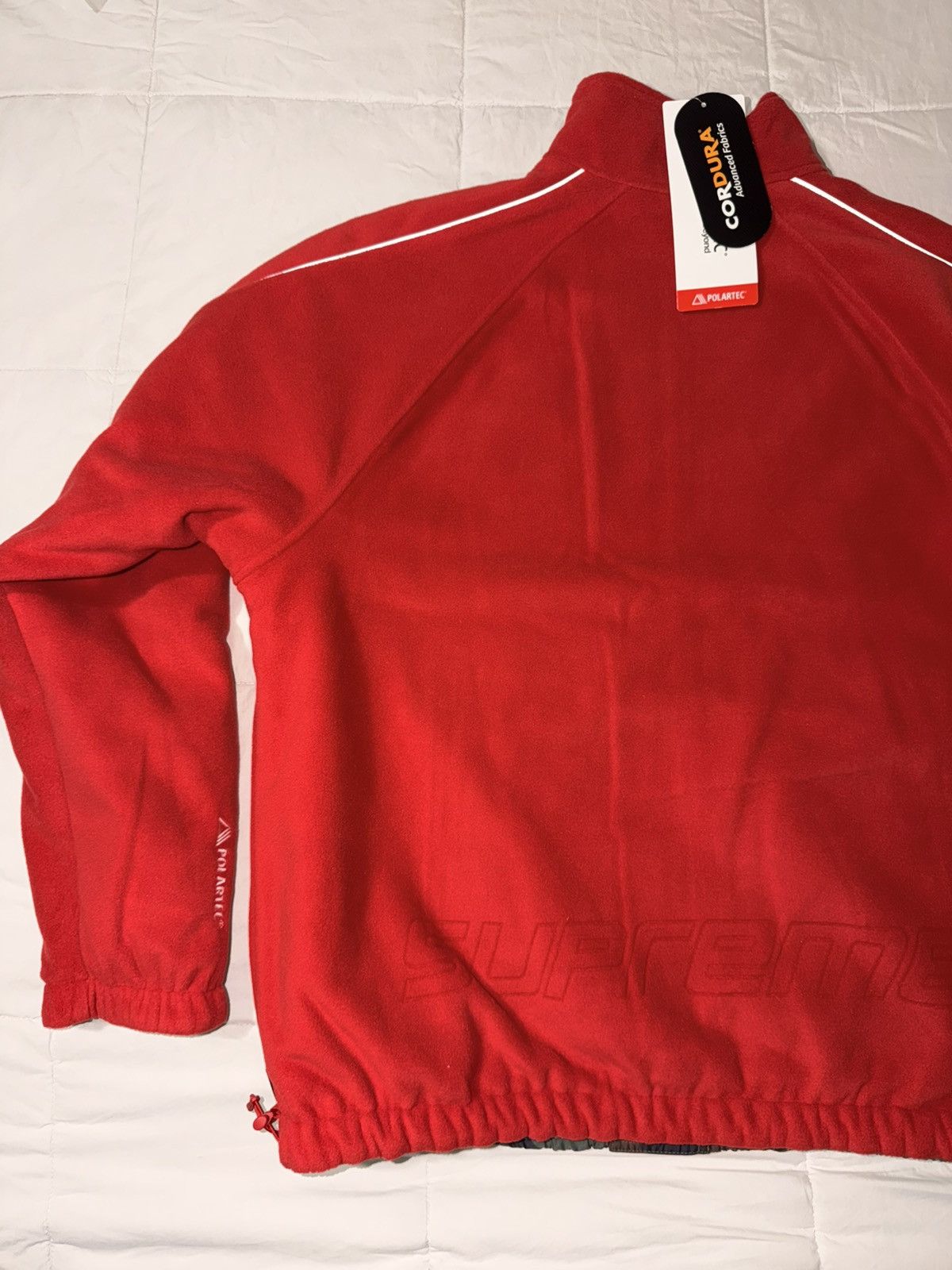 Supreme Supreme Polartec Reversible Track Jacket Woodland Camo (M) Size US M / EU 48-50 / 2 - 18 Thumbnail