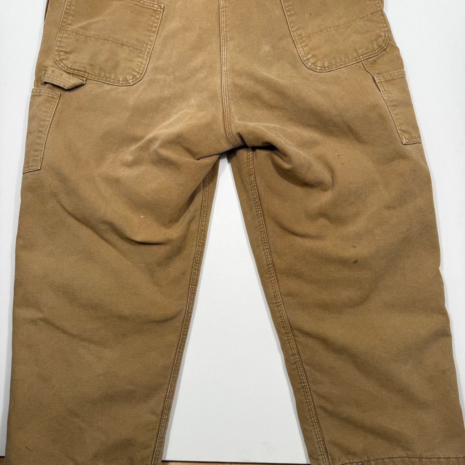Carhartt Vintage Carhartt Duck Canvas Insulated Overalls Brown USA Size US XL / EU 56 / 4 - 6 Thumbnail