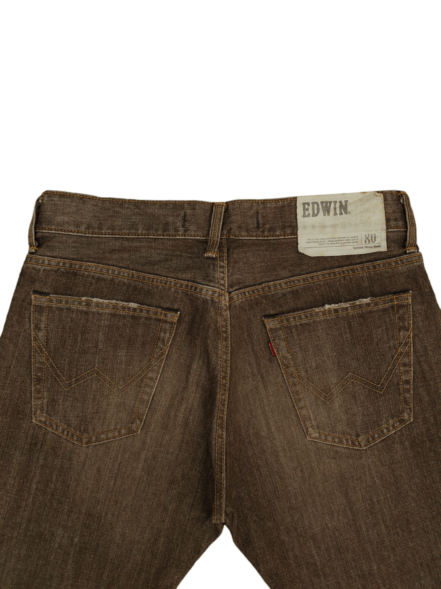 Edwin Flare Jeans Edwin XV Clawmark Faded Denim Bootcut Y2k Size US 32 / EU 48 - 15 Thumbnail