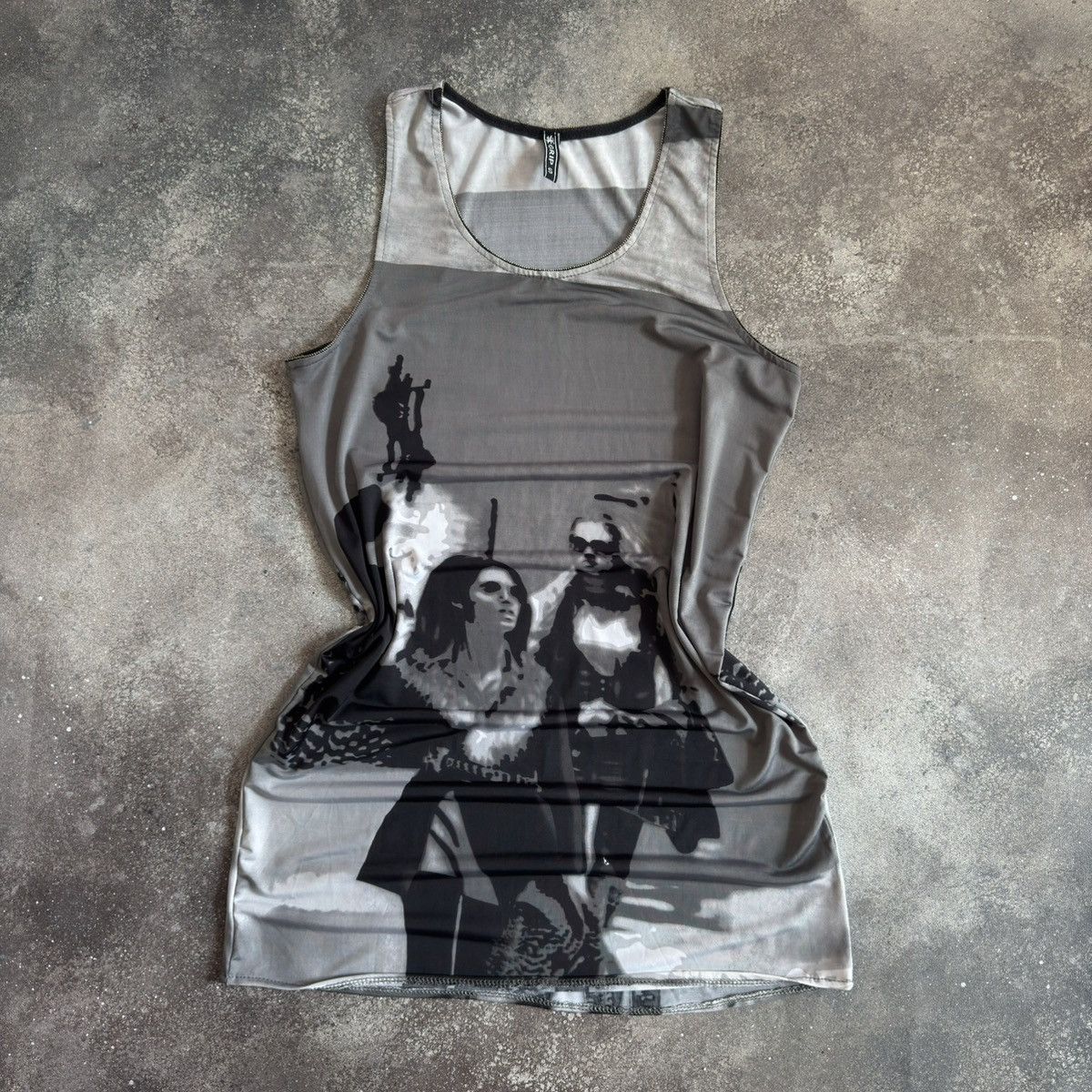 “ HYSTERIC GLAMOUR “ print tank top Hysteric Glamour 90s Graphic Tank Top