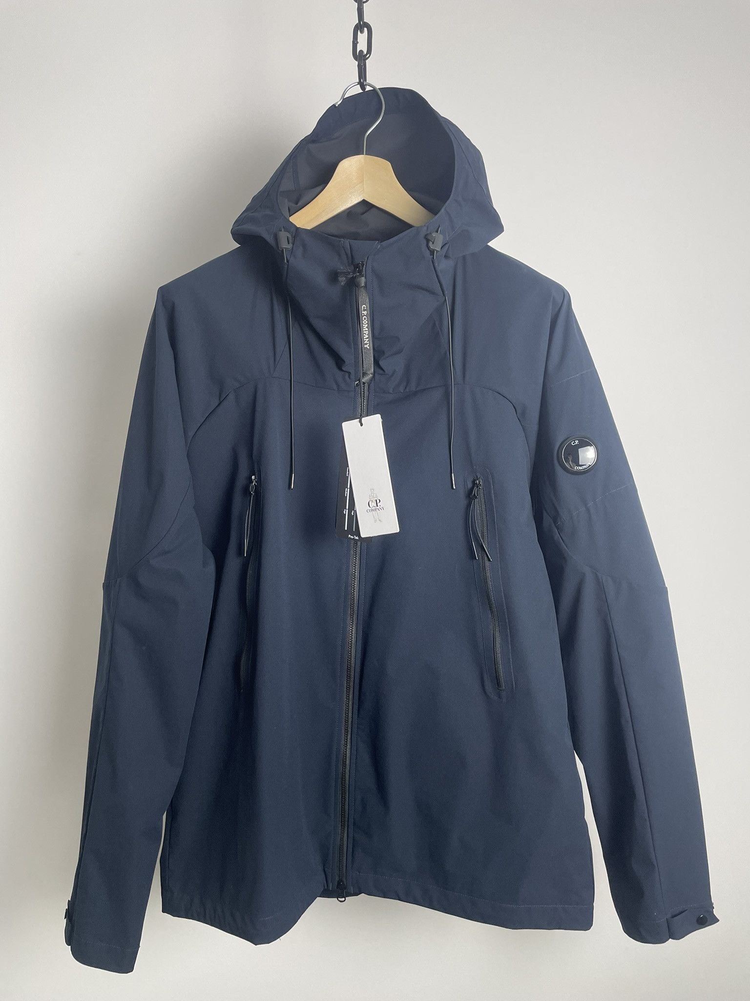 C.P. Company mens pro tek hooded jacket
