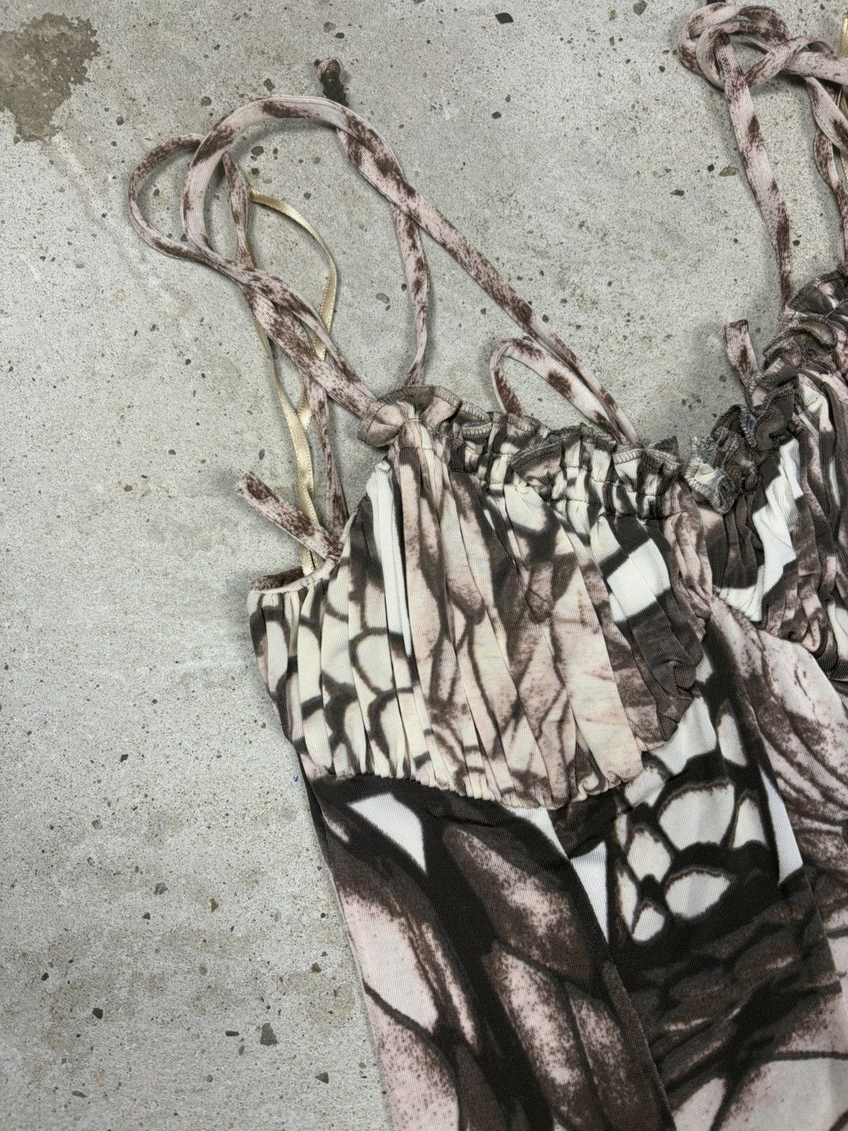 Just Cavalli 2000s Roberto Just Cavalli Snake Skin Print Dress Animal Size M / US 6-8 / IT 42-44 - 7 Thumbnail