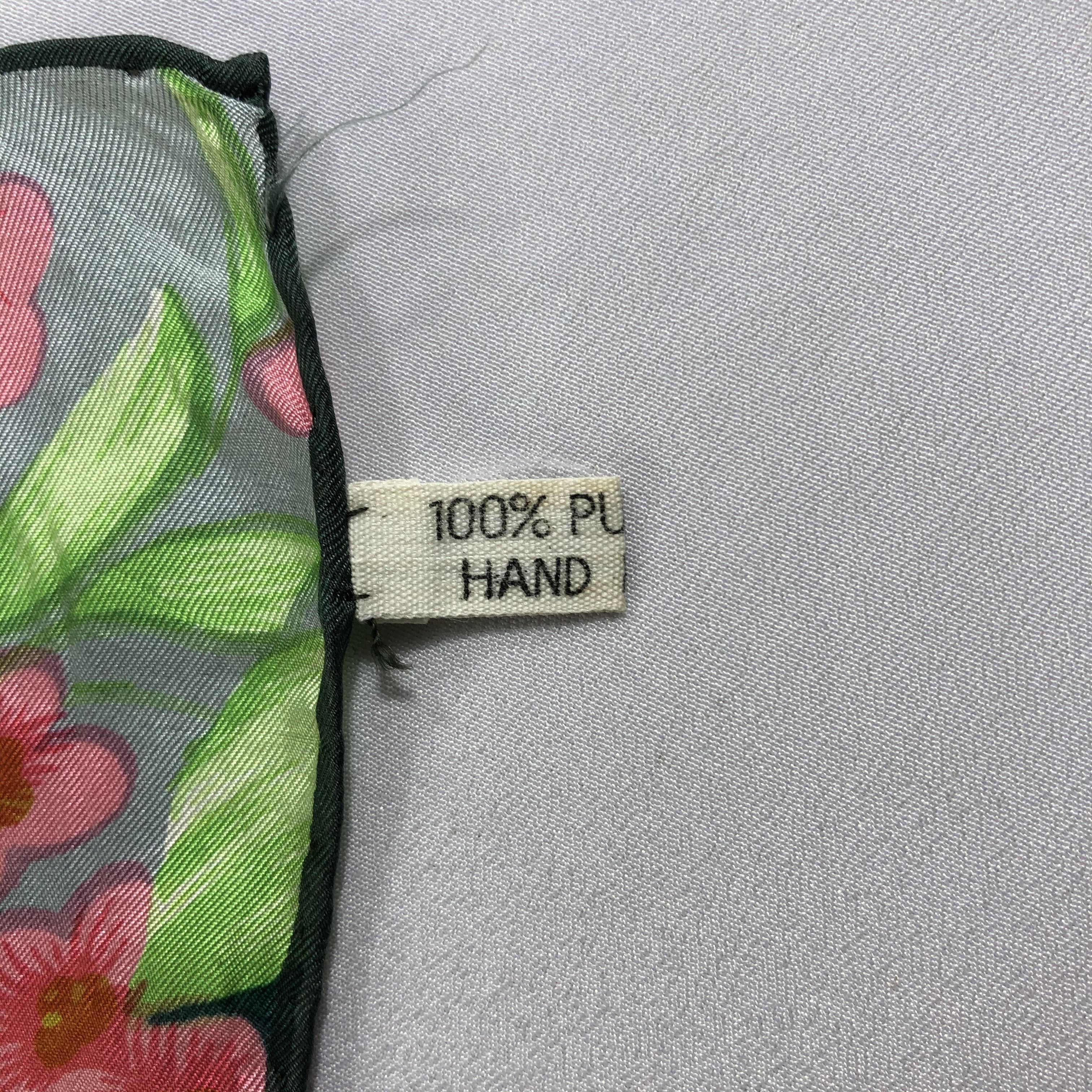 Vintage Vintage Silk Scarf Size ONE SIZE - 5 Thumbnail