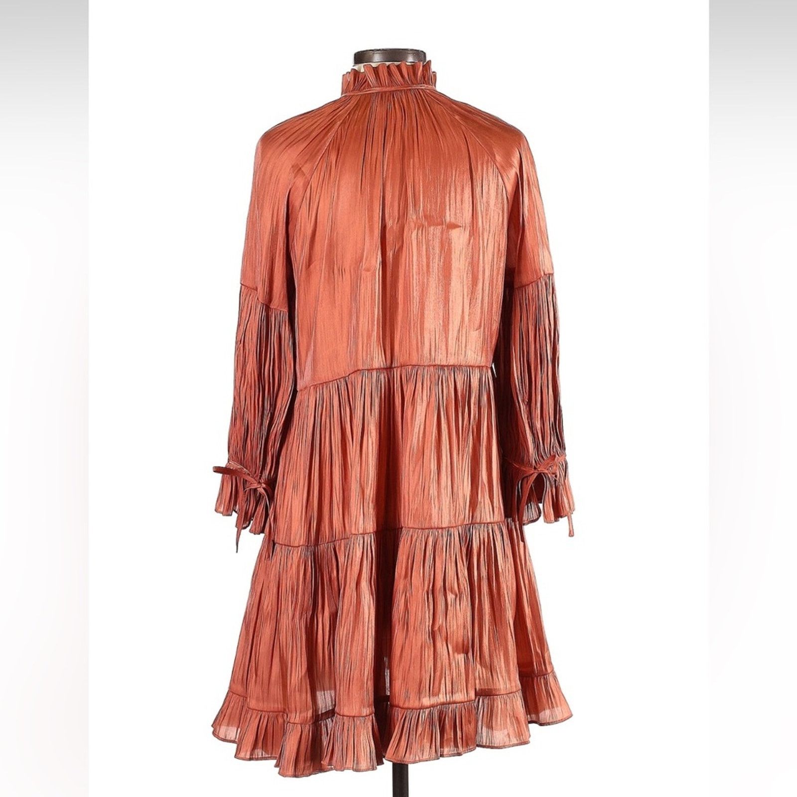 Cinq a Sept Cinq à Sept Phyllis Shirred Peasant Dress - Size 0 Size XS / US 0-2 / IT 36-38 - 5 Thumbnail