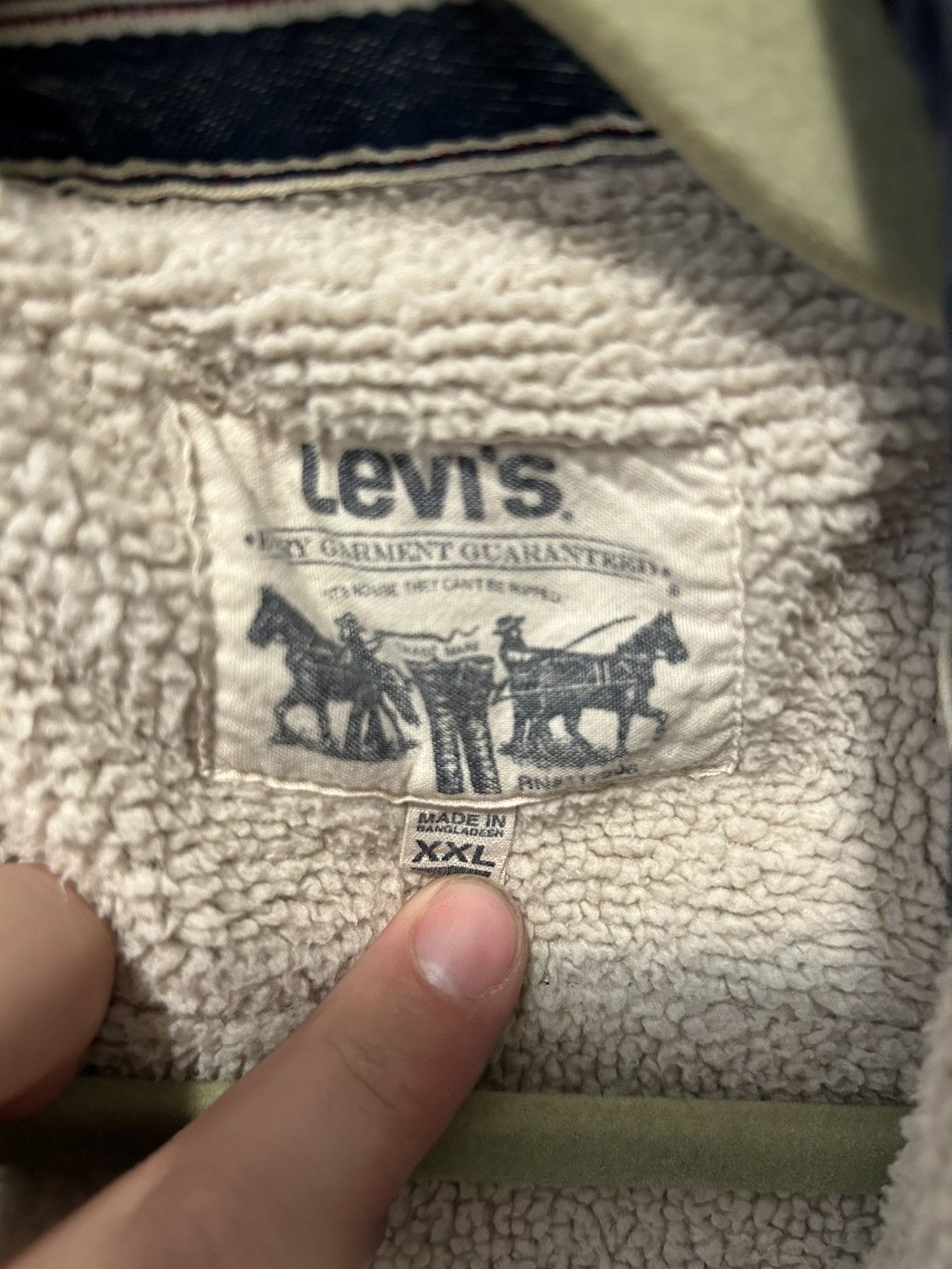 Levi's × Levi's Vintage Clothing × Vintage LEVIS JACKET SIZE XXL Size US XXL / EU 58 / 5 - 2 Thumbnail
