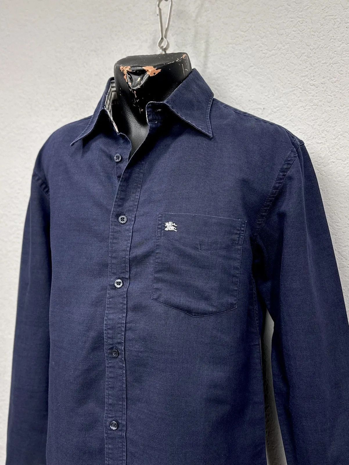 Vintage Wow 😻Shirt Burberry Long Sleeve Vintage Dolce Style Y2K Size US L / EU 52-54 / 3 - 1 Thumbnail
