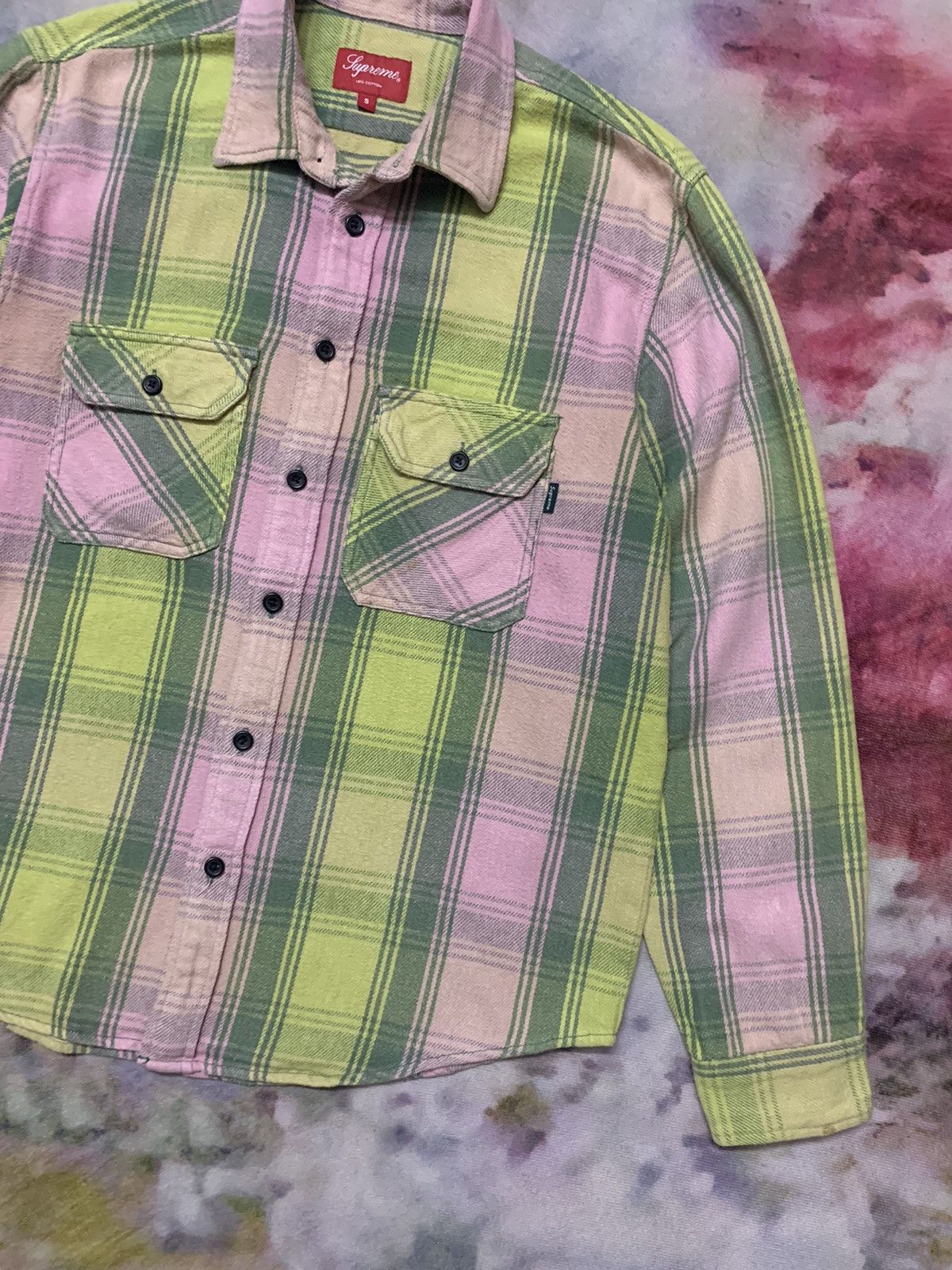 Supreme Supreme Flannel Shirt Size US S / EU 44-46 / 1 - 4 Thumbnail