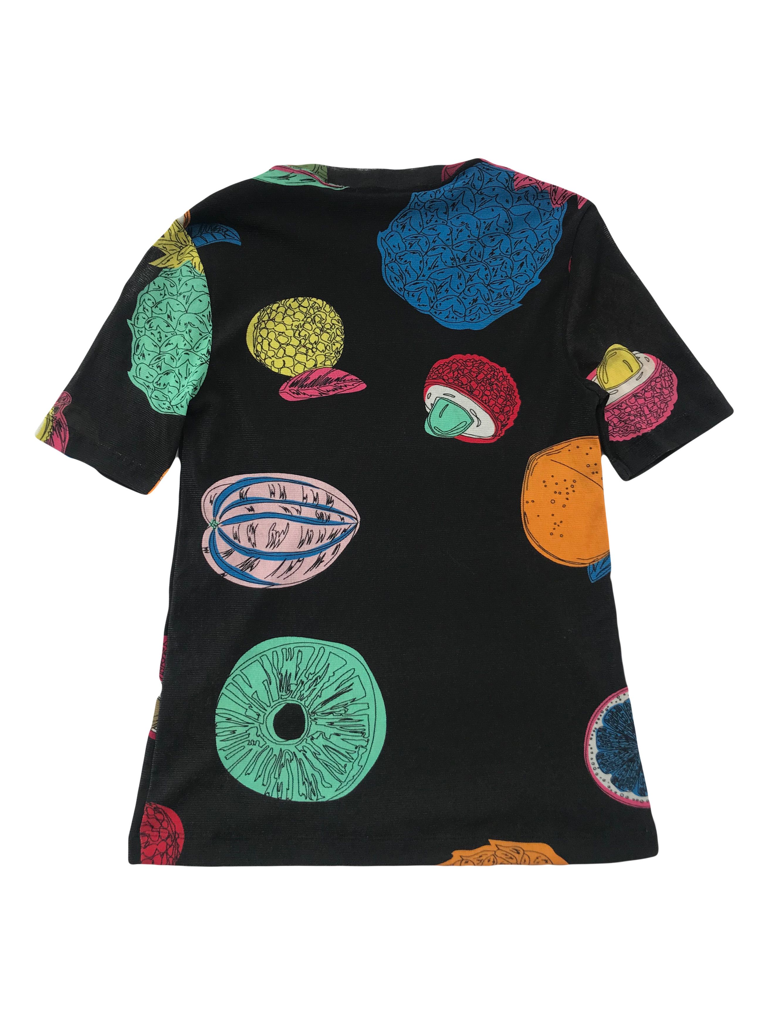 Vintage Vivienne Tam Fruits Print Baby Tee Style