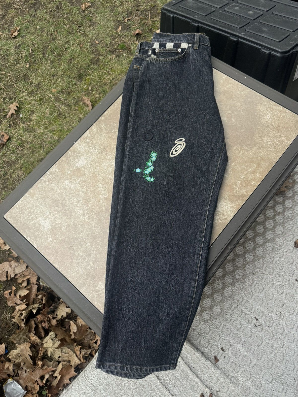 Stussy Stussy "Big Ol" Jeans Size US 32 / EU 48 - 1 Thumbnail