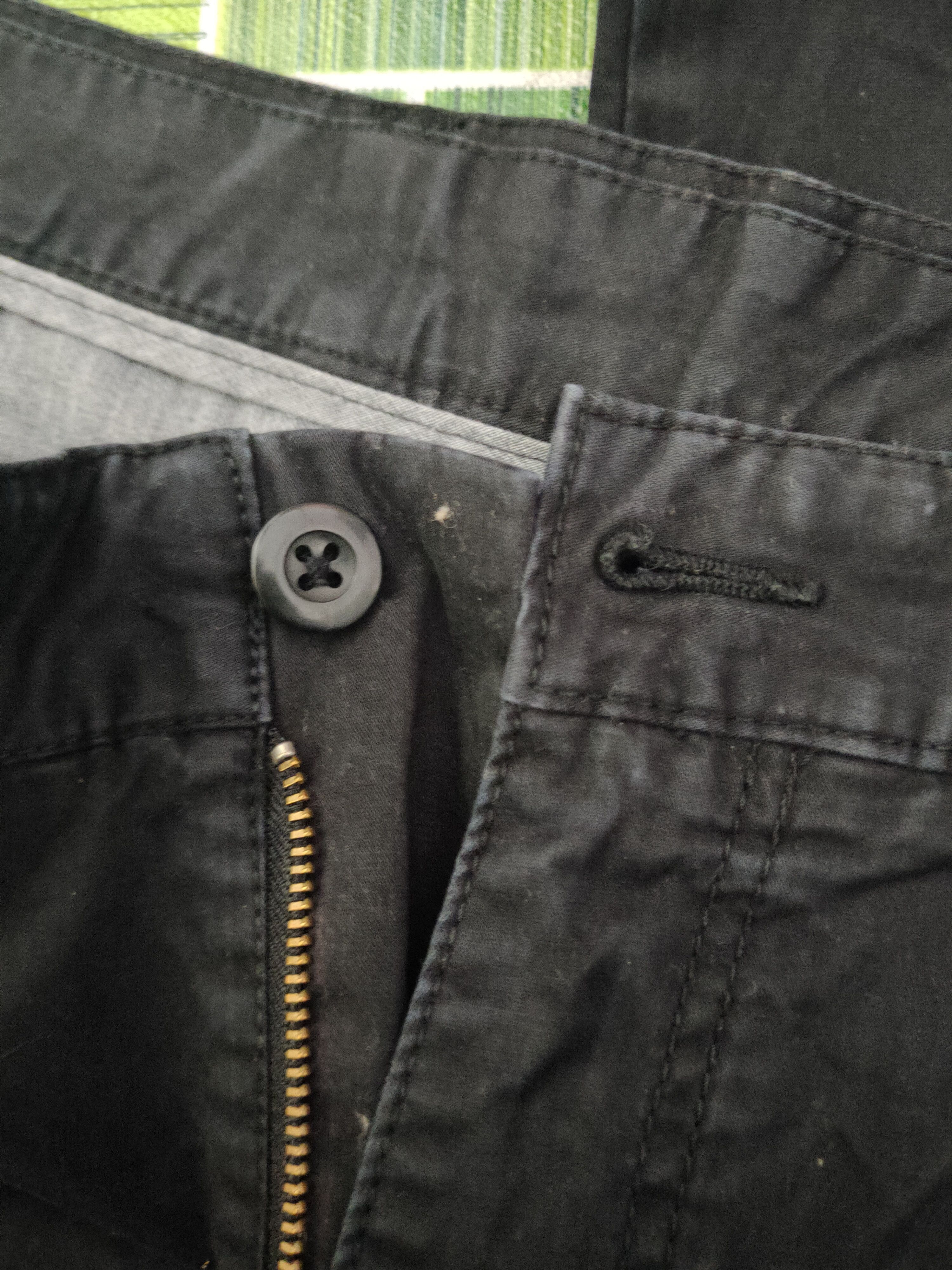 Japanese Brand DL Uniqlo Black Multipocket Cargo Pants #2613 Size US 33 - 15 Thumbnail