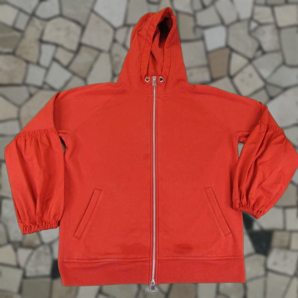 Athleta Athleta Hoodie Womens M Red Zip Up Sweater Jacket - Full Zip Hooded Sweatshirt with Pockets, Outerwear, Outdoor, Sports Size M / US 6-8 / IT 42-44 - 1 Thumbnail