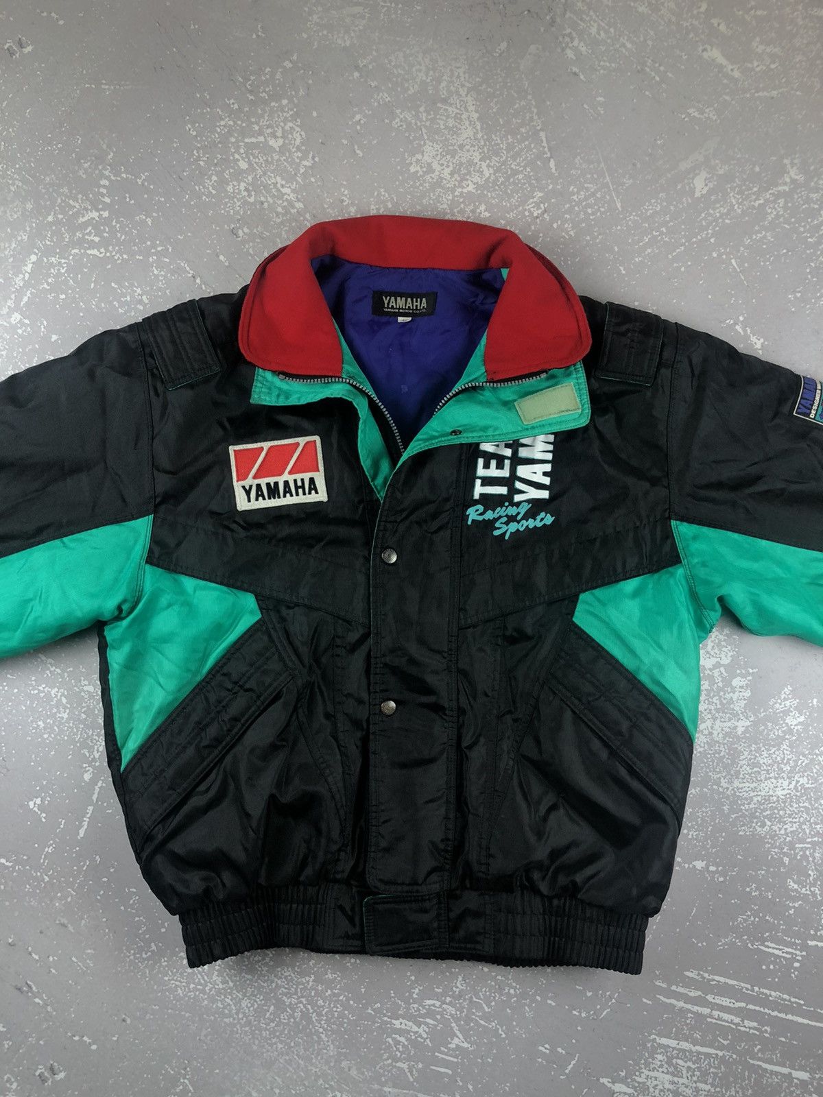 Vintage Rare! Team Yamaha Vintage Racing bomber jacket Size US L / EU 52-54 / 3 - 7 Thumbnail