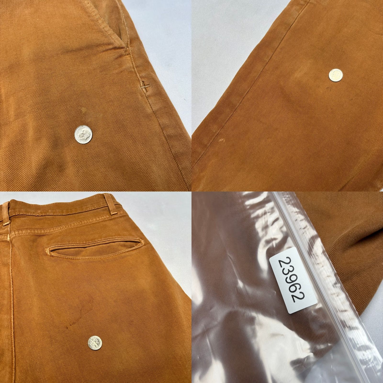 Imogene + Willie VINTAGE Imogene and Willie Archive Olivia Pants Womens 30x28.5 Button Fly Brown Chino Preowned Size 30" / US 8 / IT 44 - 9 Thumbnail