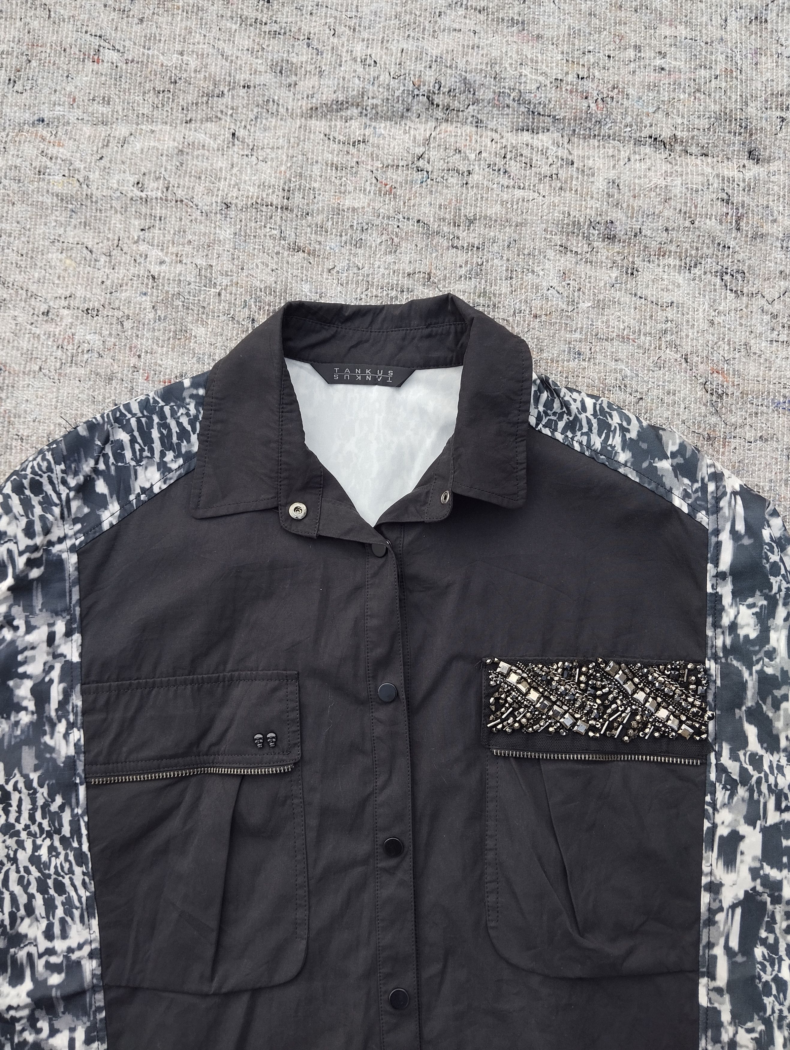 Japanese Brand Tankus y2k hybrid shirt Size US L / EU 52-54 / 3 - 4 Thumbnail