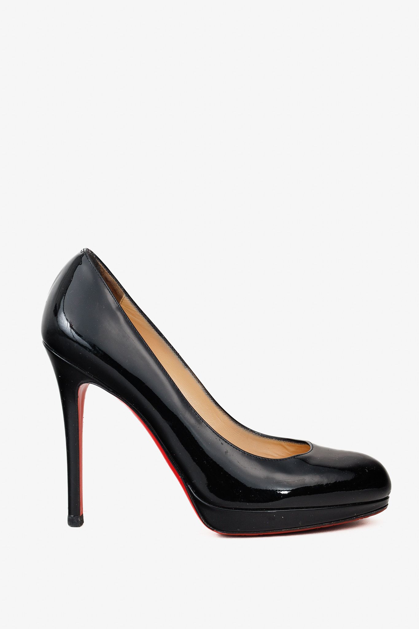Christian Louboutin Christian Louboutin New Simple 110 Patent Leather Pumps Size US 6.5 / IT 36.5 - 1 Thumbnail