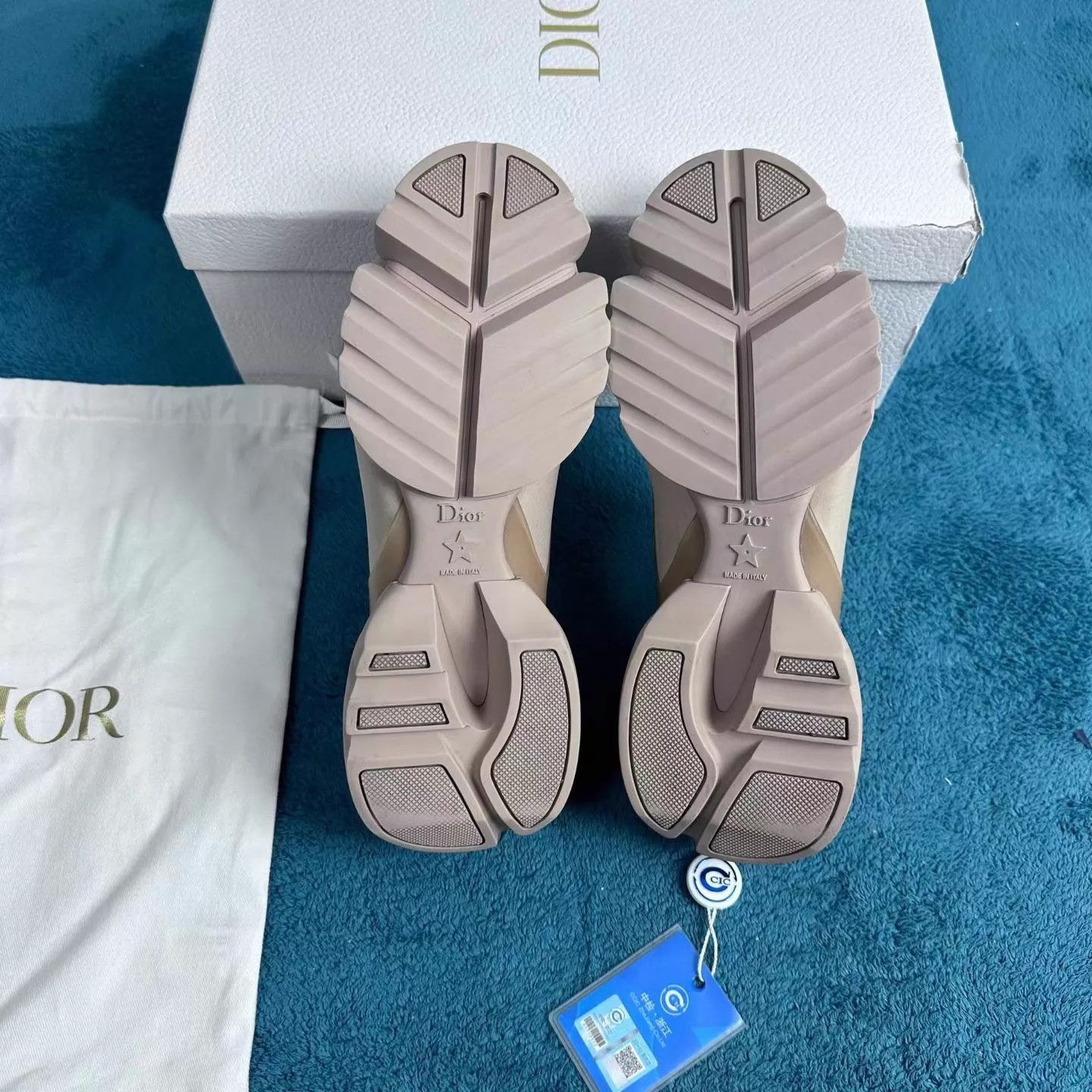 Dior Dior Nude Dad Sneakers Size 37.5 Like New With Box Size US 7 / IT 37 - 5 Thumbnail