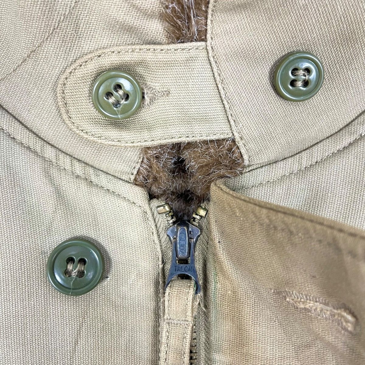 Vintage Vintage 70s Korean Wars Reproduction USN Deck Jacket Size US S / EU 44-46 / 1 - 8 Thumbnail