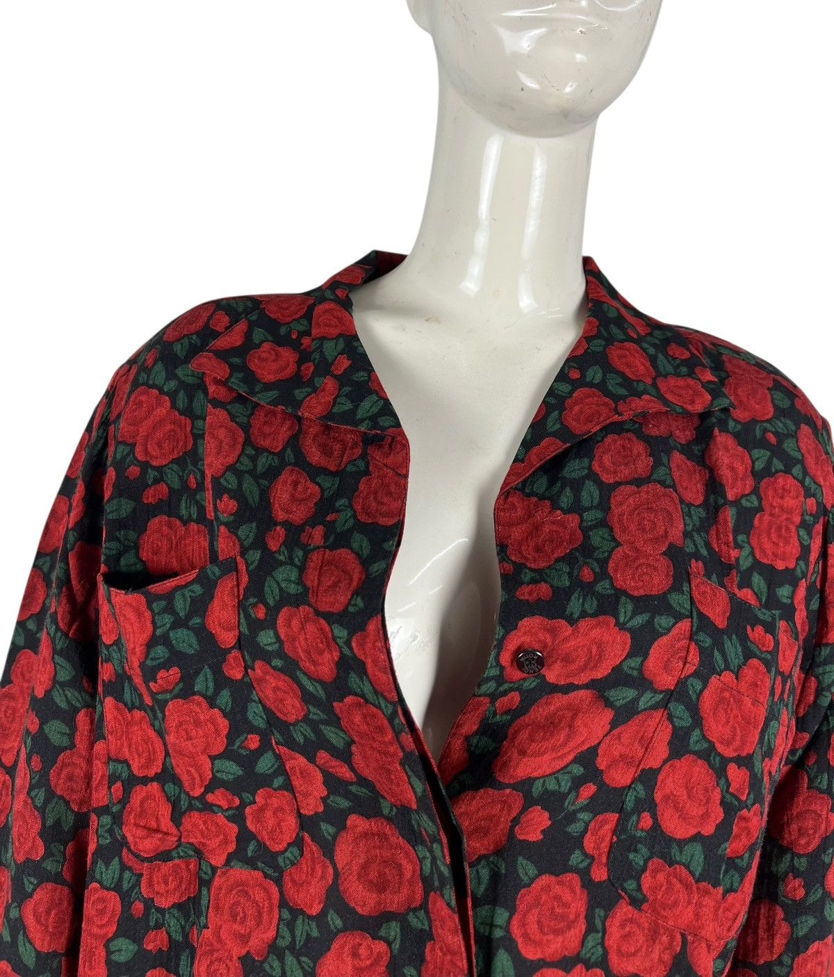 Fendi 70s Vintage Fendi Open Collar Shirt Size M / US 6-8 / IT 42-44 - 6 Thumbnail
