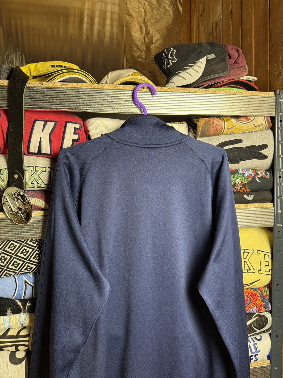 Nike Vintage Nike FCB Barcelona Zip Sweatshirt Jersey Size US XL / EU 56 / 4 - 8 Thumbnail