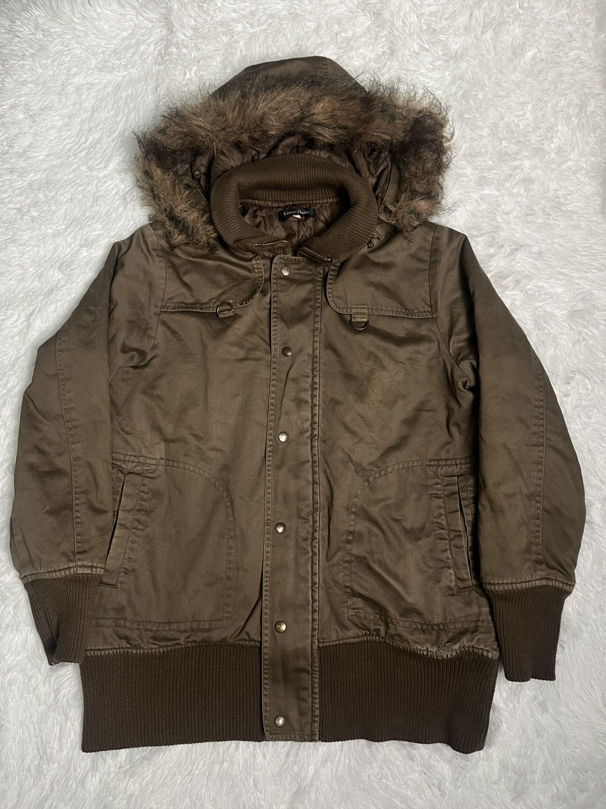 Japanese Brand 2000s Japanese Brand Livre Claire fur jacket Size US XL / EU 56 / 4 - 1 Thumbnail