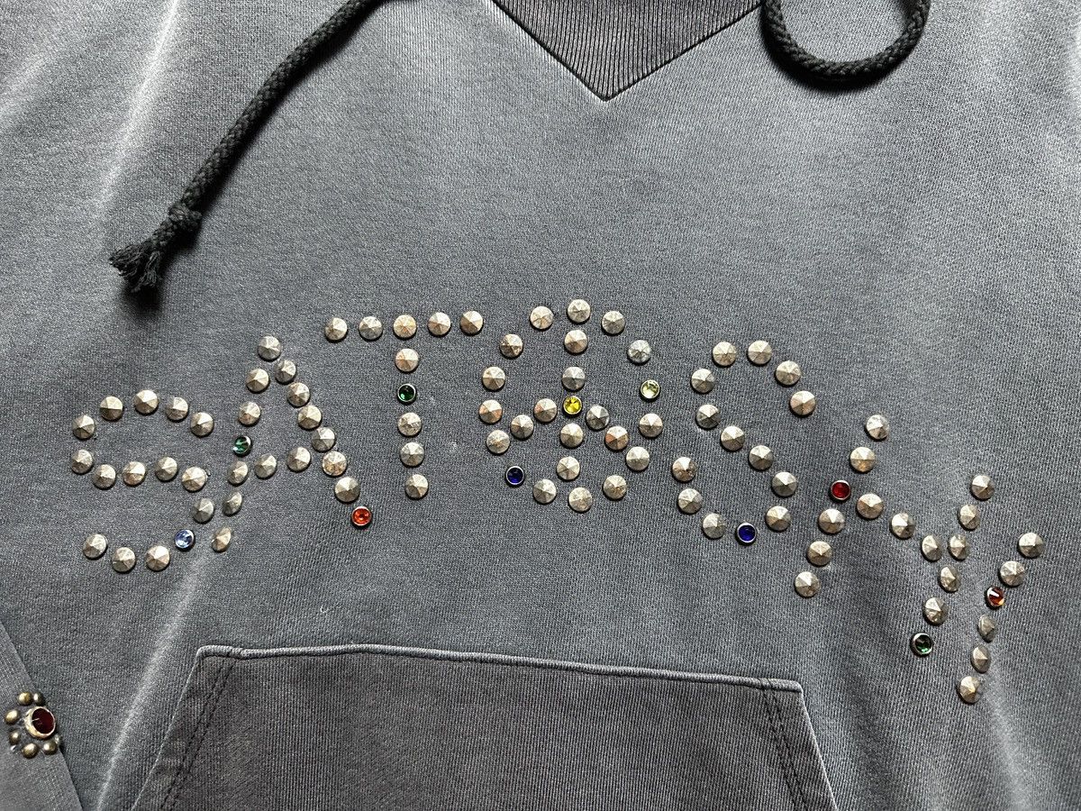 Satoshi Nakamoto Satoshi Nakamoto Star Studded Hoodie Black Grey Size US M / EU 48-50 / 2 - 2 Thumbnail